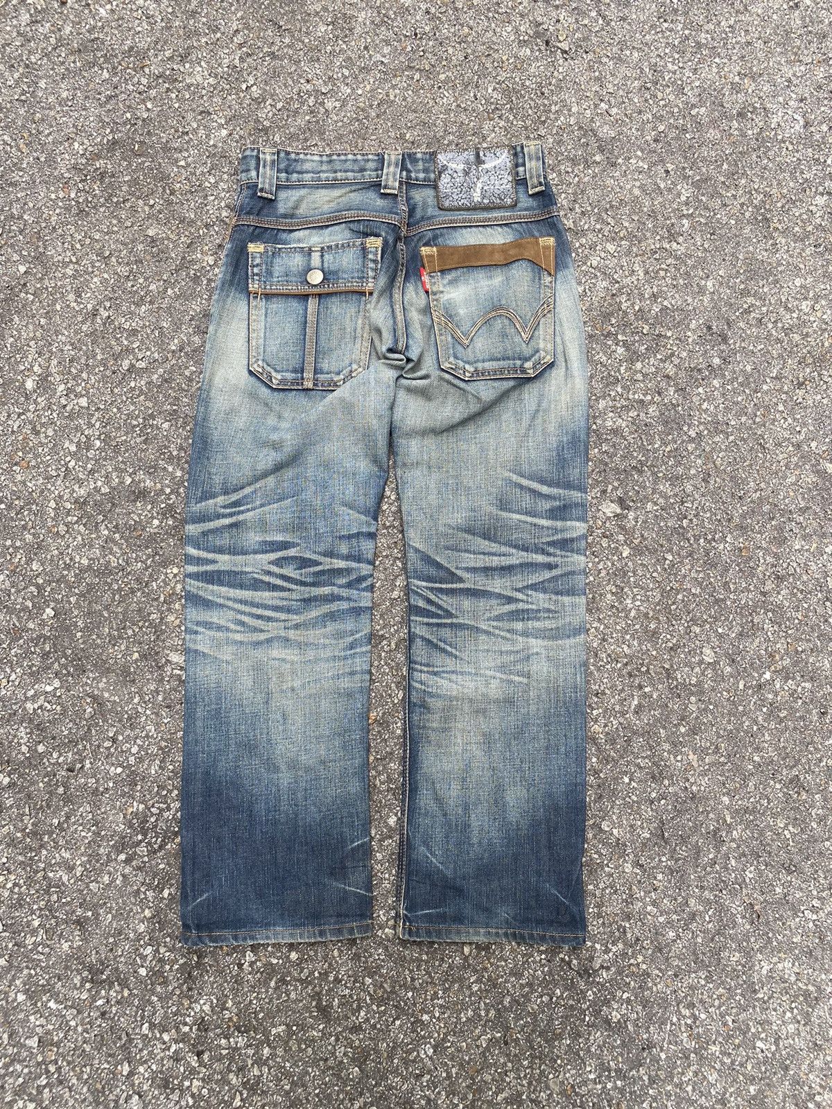 Edwin Edwin Bush Pant Jeans Faded Mud Wash Rusty Denim Size US 28 / EU 44 - 7 Thumbnail
