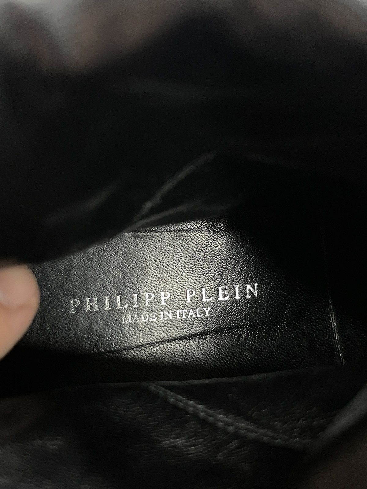 Philipp Plein Women Philipp Plein Spiked leather boots Black Italy Luxury Size US 8.5 / IT 38.5 - 16 Thumbnail
