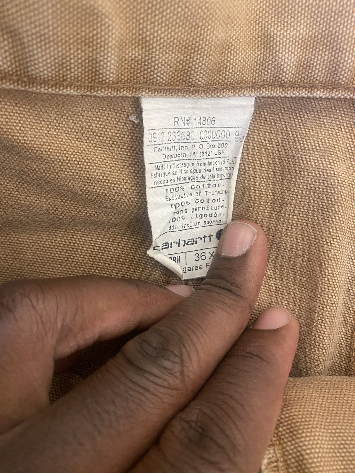 Carhartt Carhartt carpenter pants Size US 34 / EU 50 - 5 Thumbnail