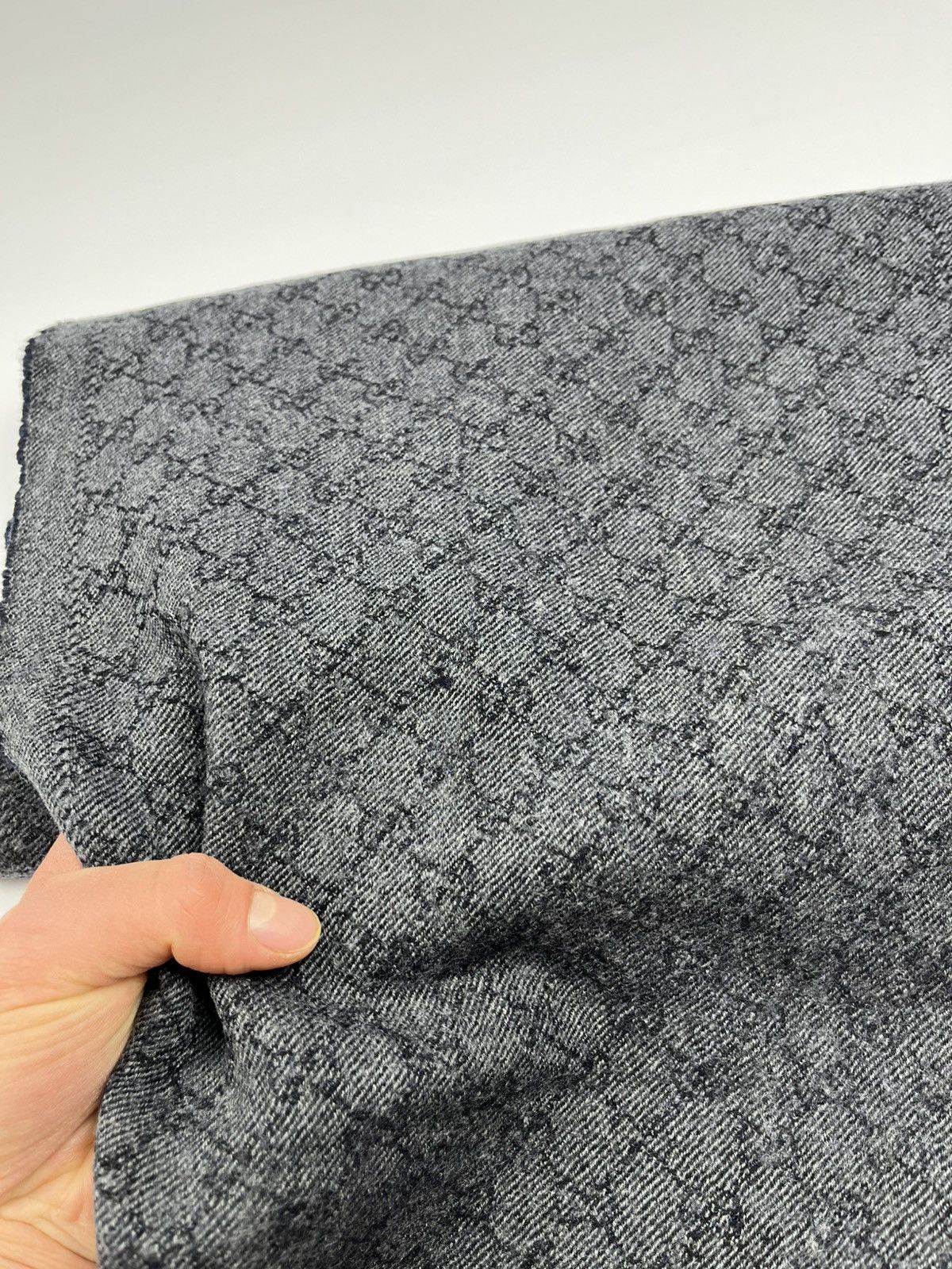 Gucci Gucci Monogram GG Wool Scarf Size ONE SIZE - 16 Thumbnail
