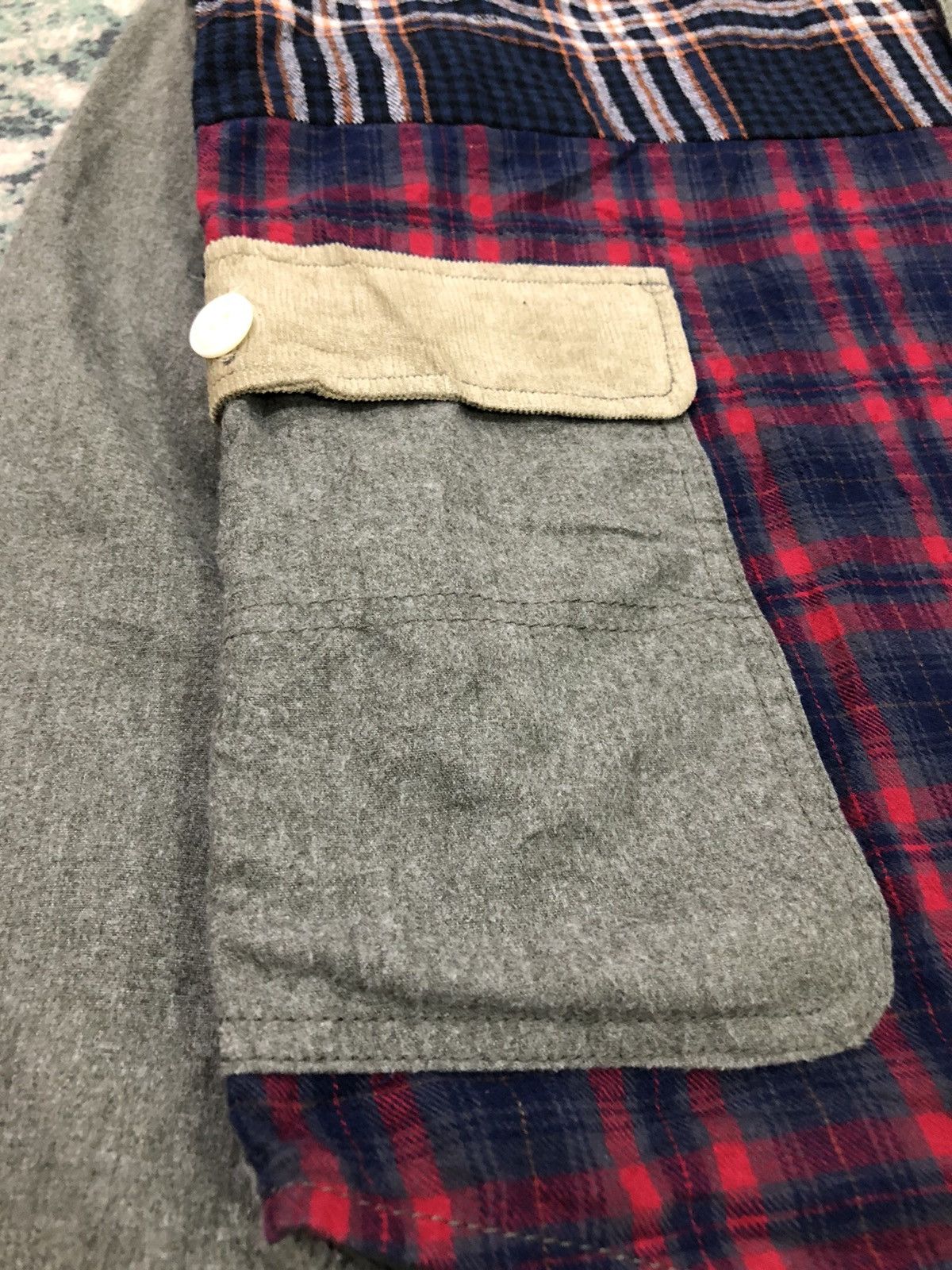 go slow caravan FW2020 ' Go Slow Caravan ' 5 Cut Layered Double Big Pocket Size US L / EU 52-54 / 3 - 4 Thumbnail