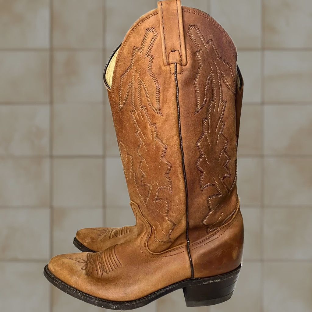 Dan Post Dan Post Marlboro Leather Western Boots Men's 7.5D Size US 8 / EU 41 - 1 Thumbnail