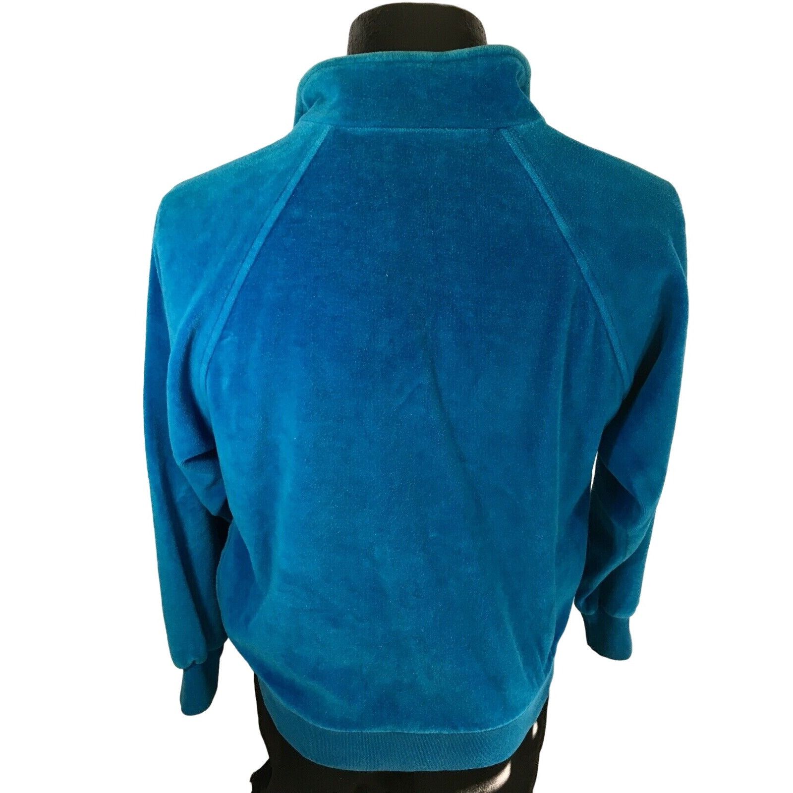 Other Vtg AZURE Blue VELVET TENNIS Coat Gold Crown Crest Jacket Size US M / EU 48-50 / 2 - 3 Thumbnail