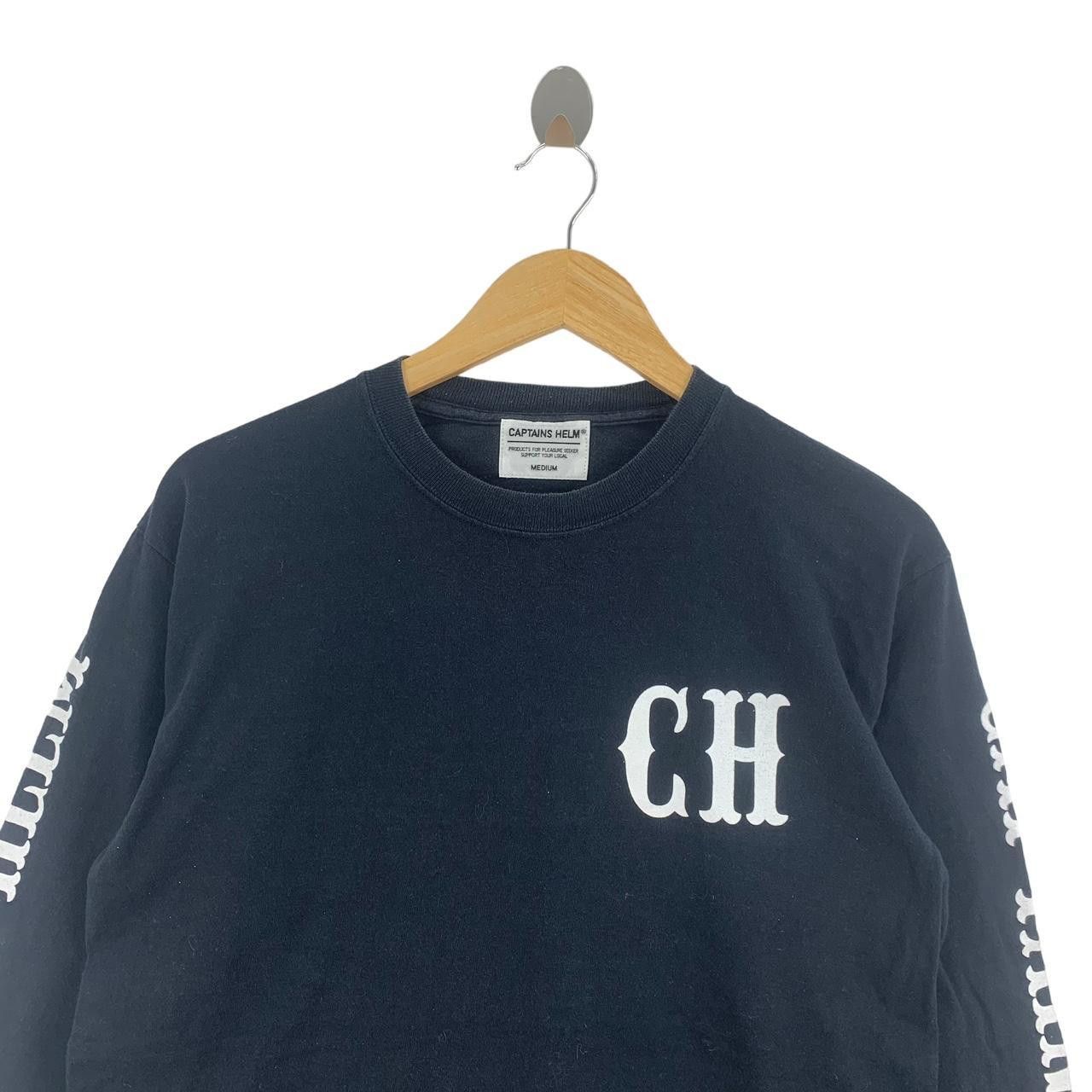 Vintage Vintage CAPTAINS HELMS TATTOO CH Logo Tee Shirt Top Size US M / EU 48-50 / 2 - 2 Thumbnail
