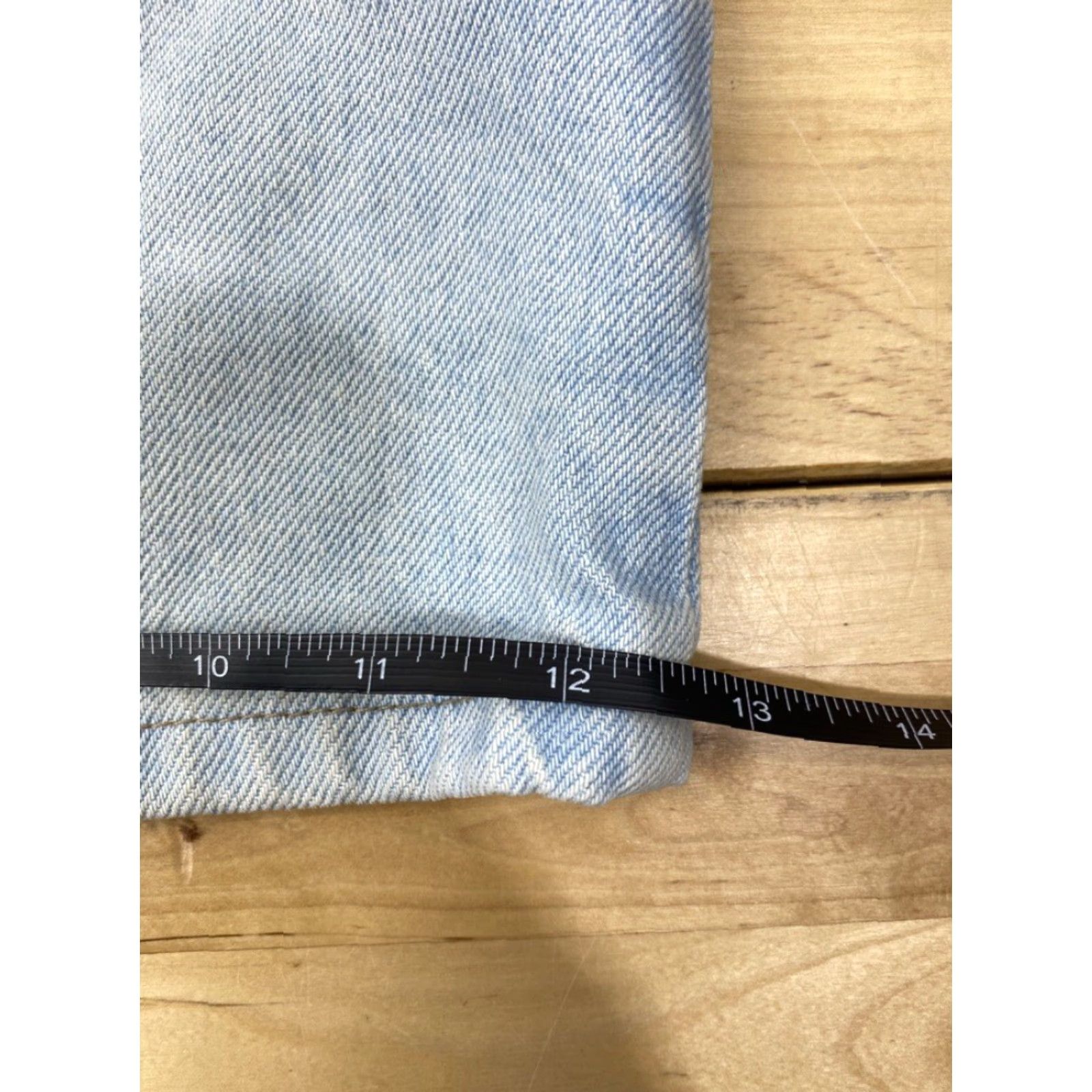 Denime VINTAGE Unbranded Denim Shorts Men 40 Blue Stone Wash 90s Casual Jeans 40 in Waist Mens Size US 40 / EU 56 - 6 Thumbnail