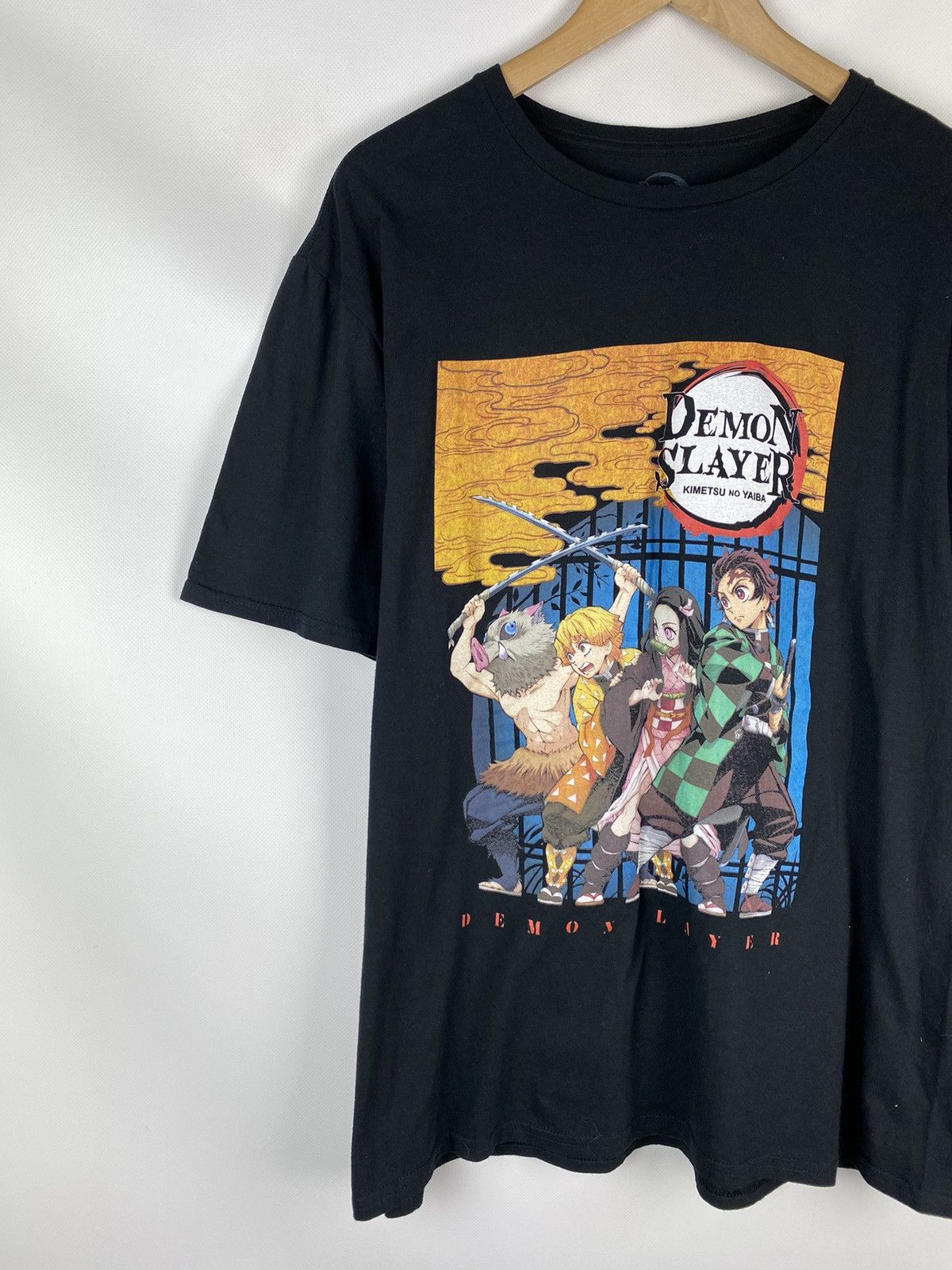 Anime Demon Slayer Kimetsu No Yaiba Poster men’s t shirt anime Size US XL / EU 56 / 4 - 2 Thumbnail