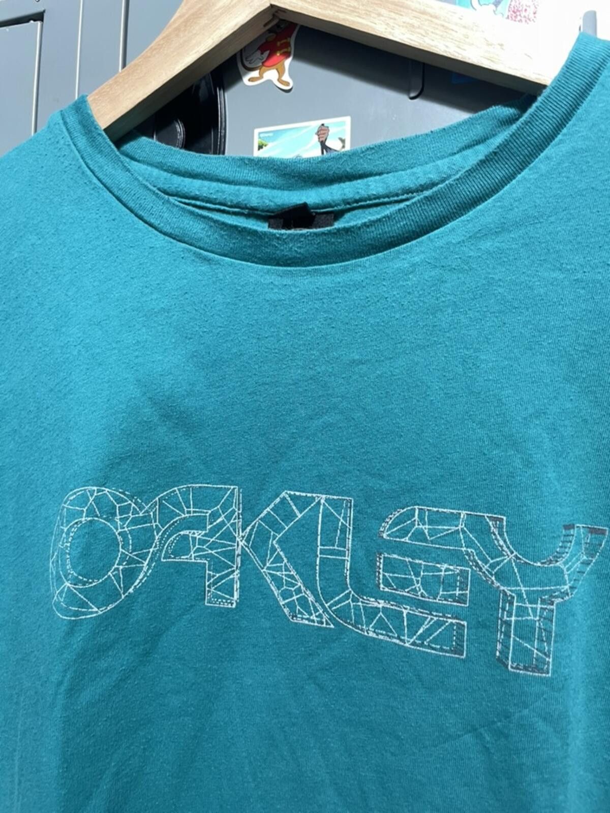 Oakley vintage Oakley aqua tee Size US XL / EU 56 / 4 - 2 Thumbnail