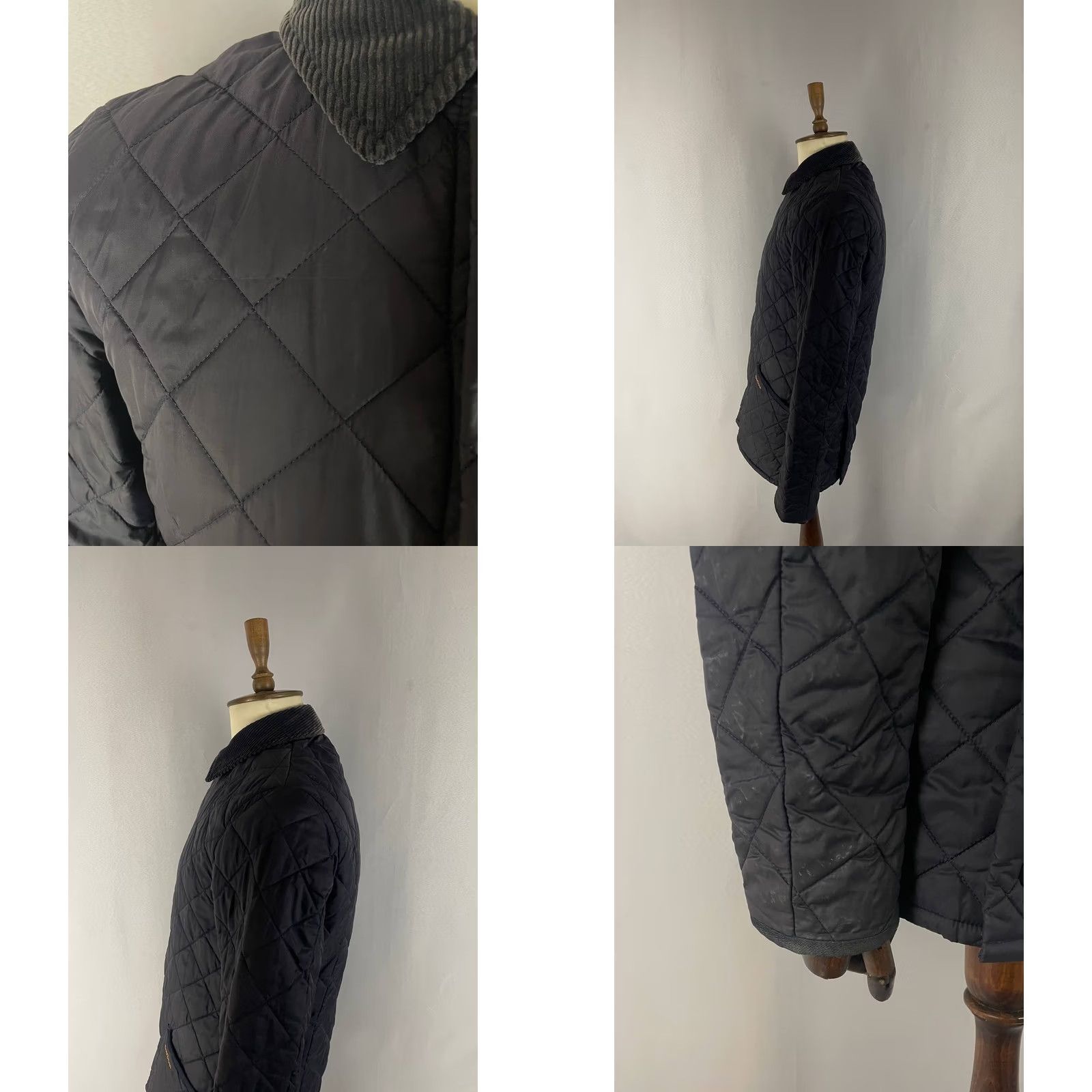 Barbour Barbour Mens Quilted Jacket Size S Navy Polyamide Long Sleeve Parka Coat Size US S / EU 44-46 / 1 - 8 Thumbnail