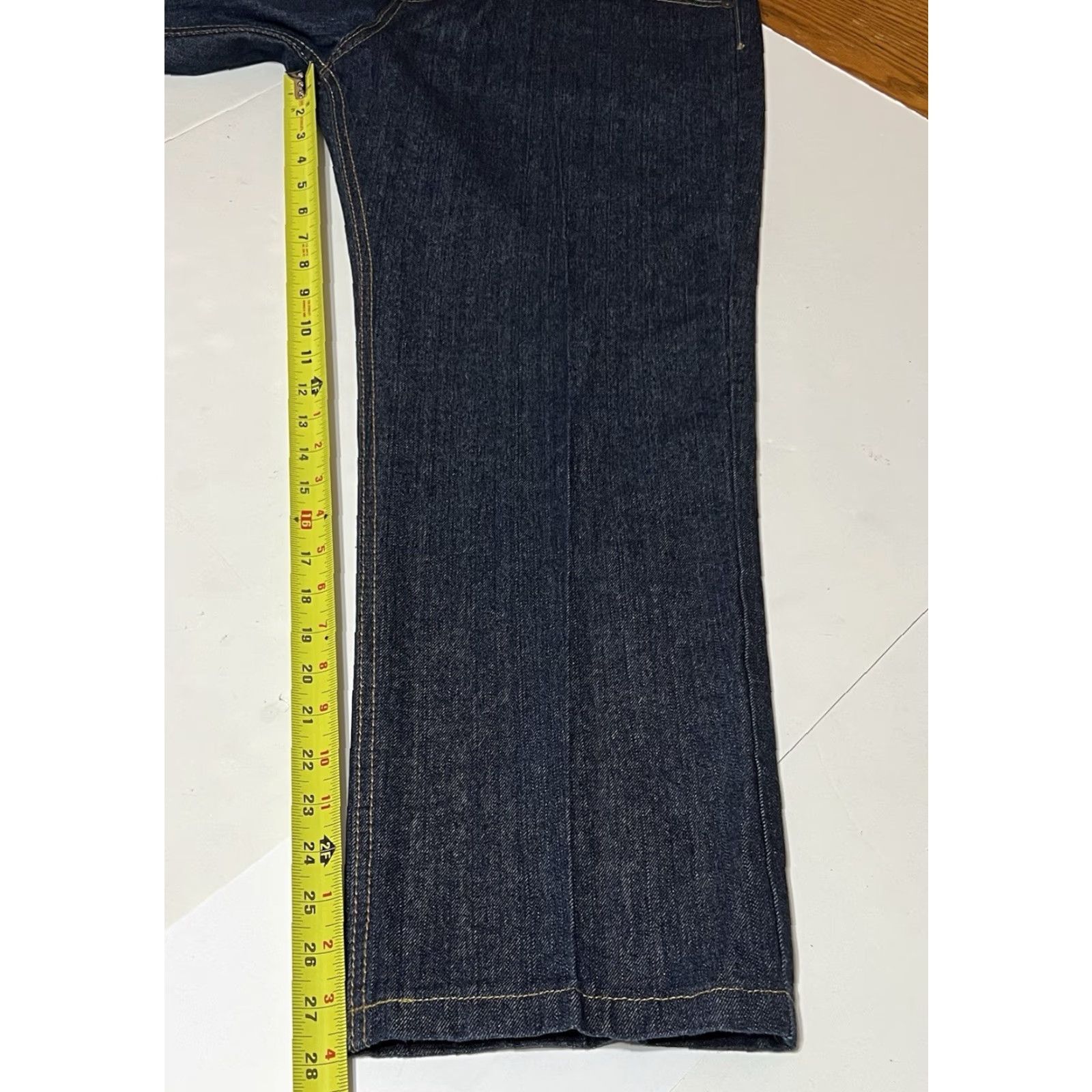 Southpole VINTAGE Southpole Jeans Mens 36x28 90s Hip Hop Y2K Dark Wash Denim Relaxed Straight Size US 36 / EU 52 - 5 Thumbnail