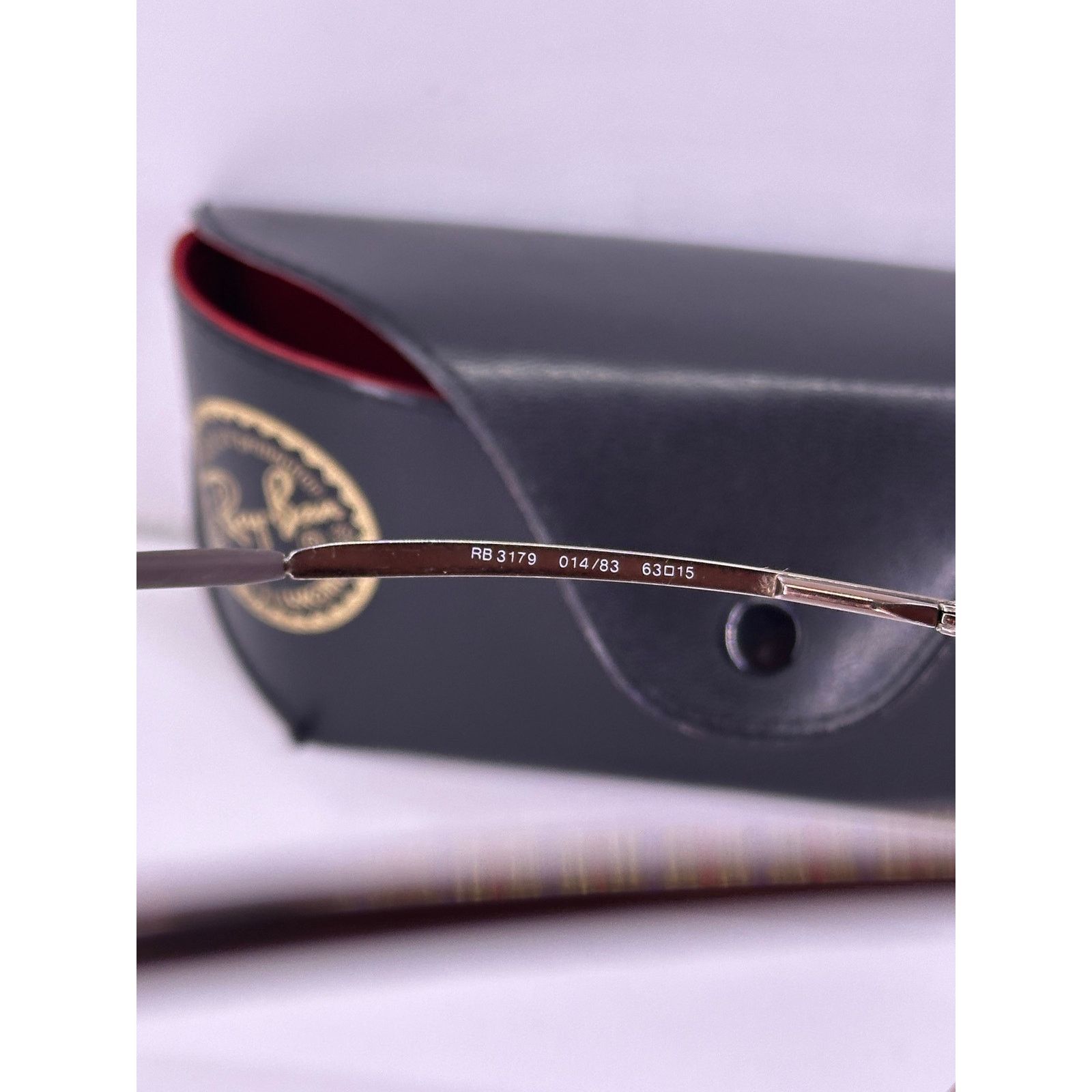 RayBan Ray Bans RB 3179 014/83 63/15 Polarized Gunmetal Size ONE SIZE - 10 Thumbnail