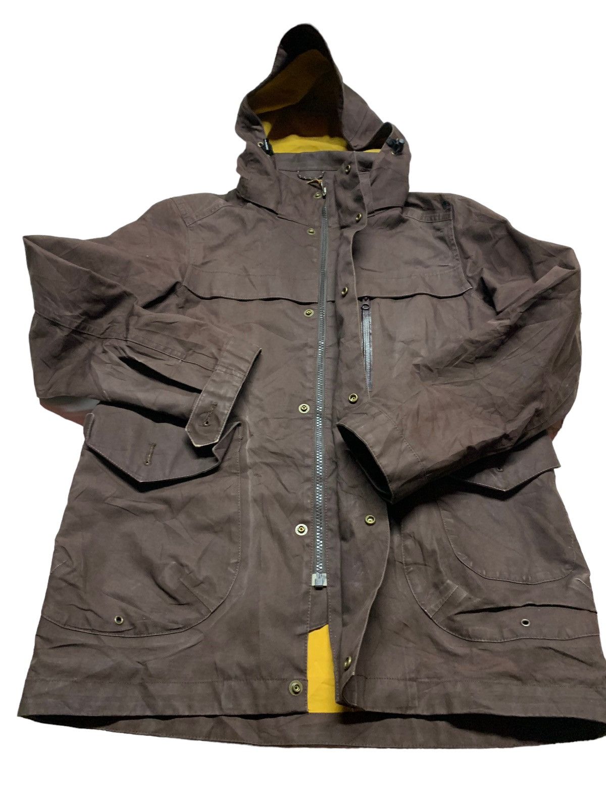 image of Aigle Jacket in Brown, Men's (Size Small)