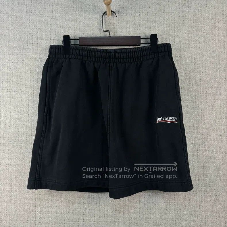 Balenciaga Balenciaga size M Solid Color Embroidered Logo Straight El Size US 27 - 1 Thumbnail