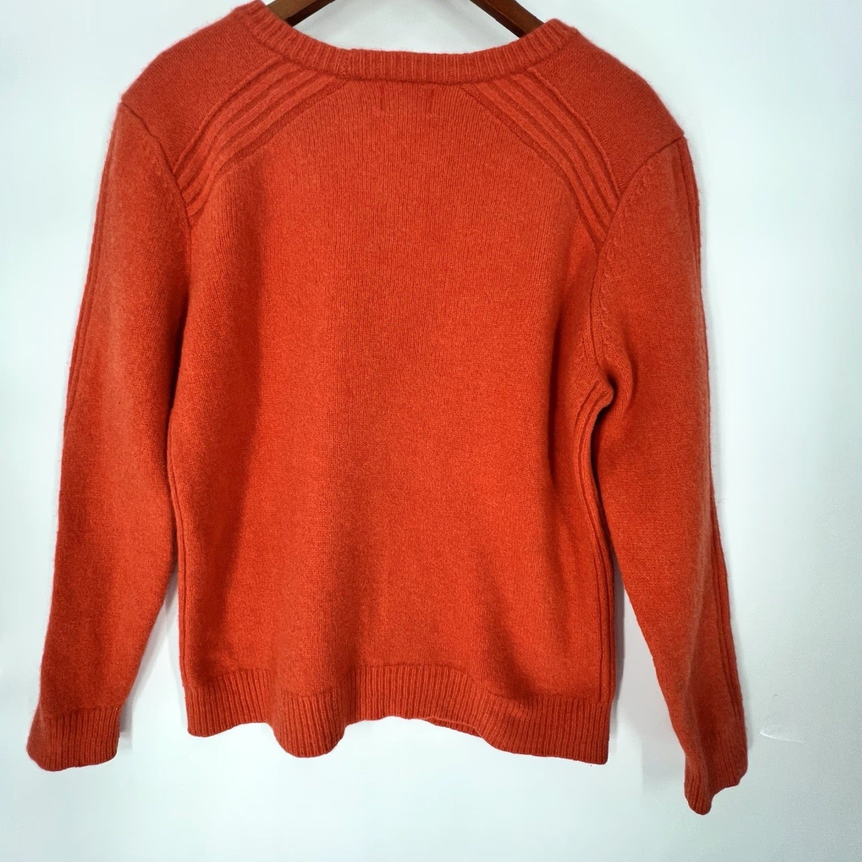 Vintage LL Bean Men's Large Rangeley Merino Crewneck Pullover Sweater NWT Size US L / EU 52-54 / 3 - 7 Thumbnail