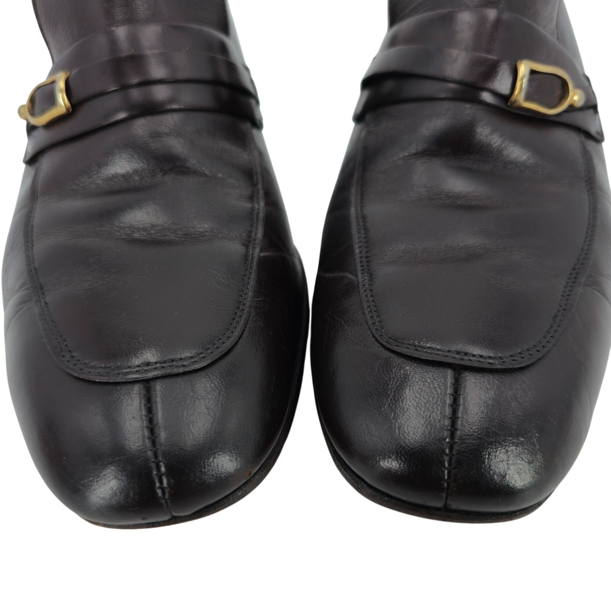 Dack's Vintage Melloflex Dacks Mens 9.5 Brown Leather Canada Dress Size US 9.5 / EU 42-43 - 4 Thumbnail