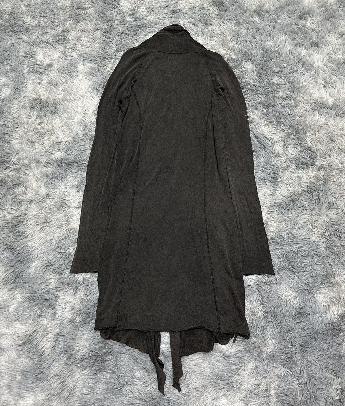 GOA 🔥Y2K Archived Goa Fur Pocket Long Cardigan Shawl Collar Size US XL / EU 56 / 4 - 13 Thumbnail