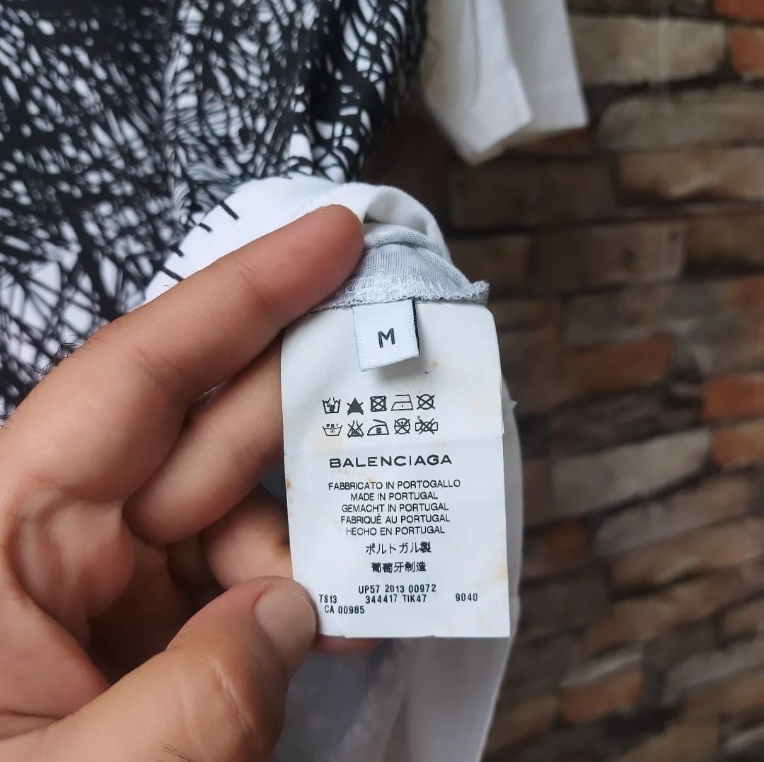 Balenciaga Balenciaga Fw13 Graffiti Noise Tshirt Size US M / EU 48-50 / 2 - 7 Thumbnail