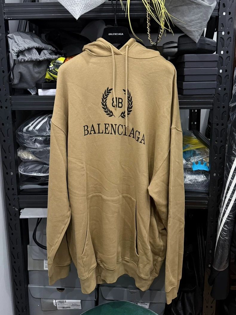 Balenciaga Balenciaga Wheat Ear Beige Sweatshirt XS Size US XS / EU 42 / 0 - 1 Thumbnail