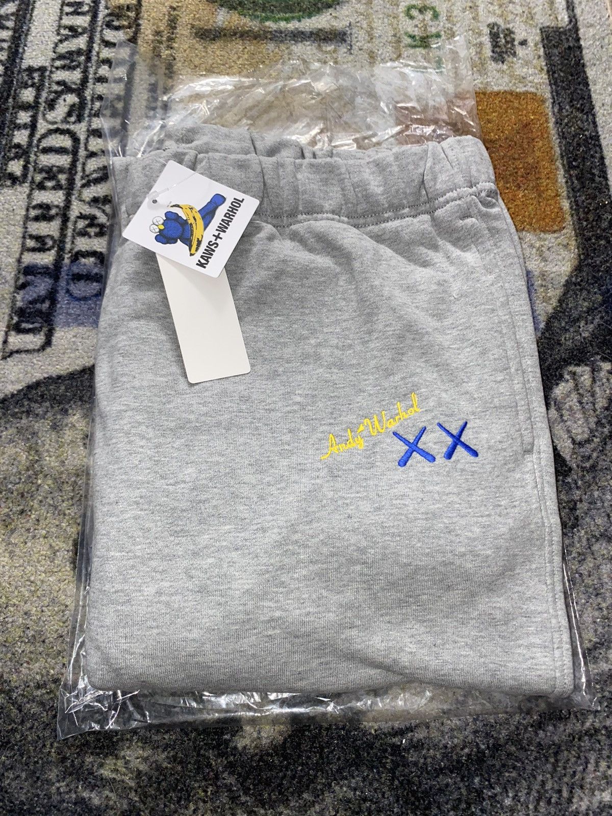 KAWS x Uniqlo x Andy Warhol Sweatpants XXLARGE