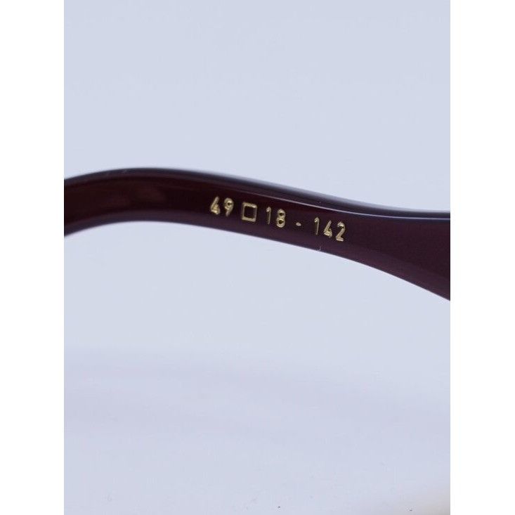 Valentino Valentino V-GOLDCUT-II VLS-114B Sunglasses Bordeaux Cat Eye Size ONE SIZE - 3 Thumbnail