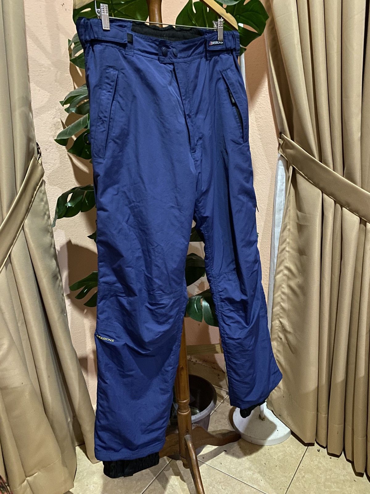 Sessions Vintage Sessions Ridge Snow Pants | 2000s Blue Technical Size US 32 / EU 48 - 4 Thumbnail
