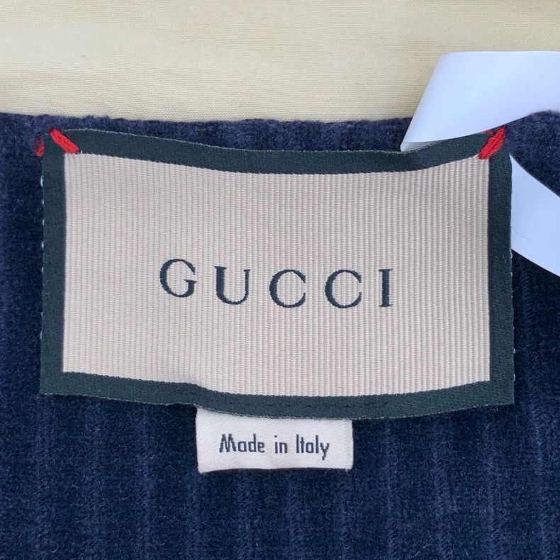 Gucci Gucci Logo letter embroidery corduroy stitching design yell Size US M / EU 48-50 / 2 - 5 Thumbnail