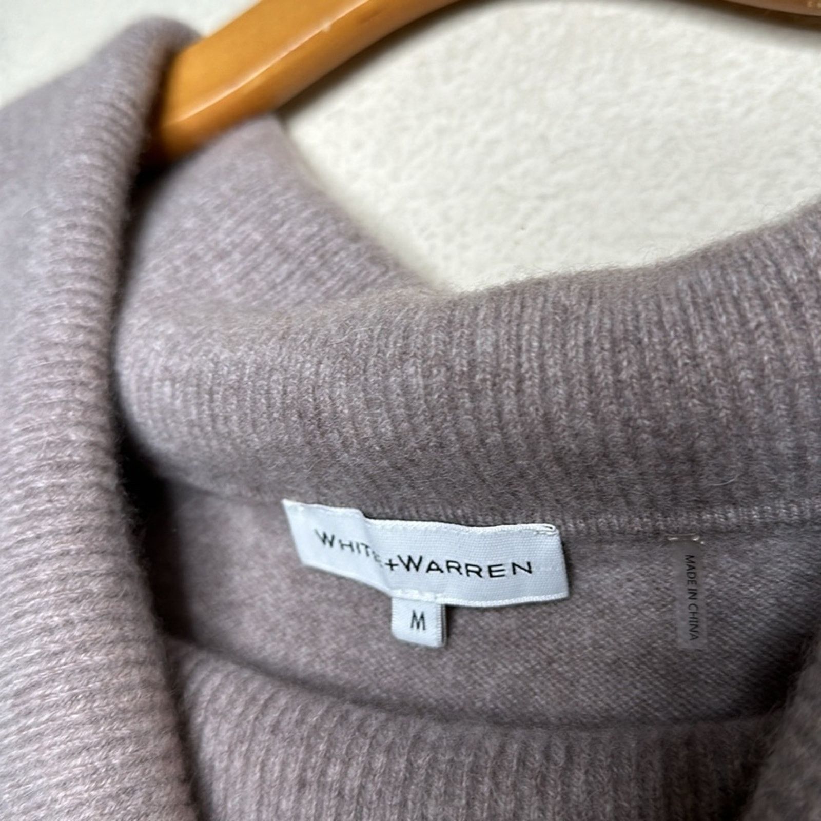 White + Warren White + Warren Cashmere Bardot Knit Sweater Tan Size Medium Size M / US 6-8 / IT 42-44 - 11 Thumbnail