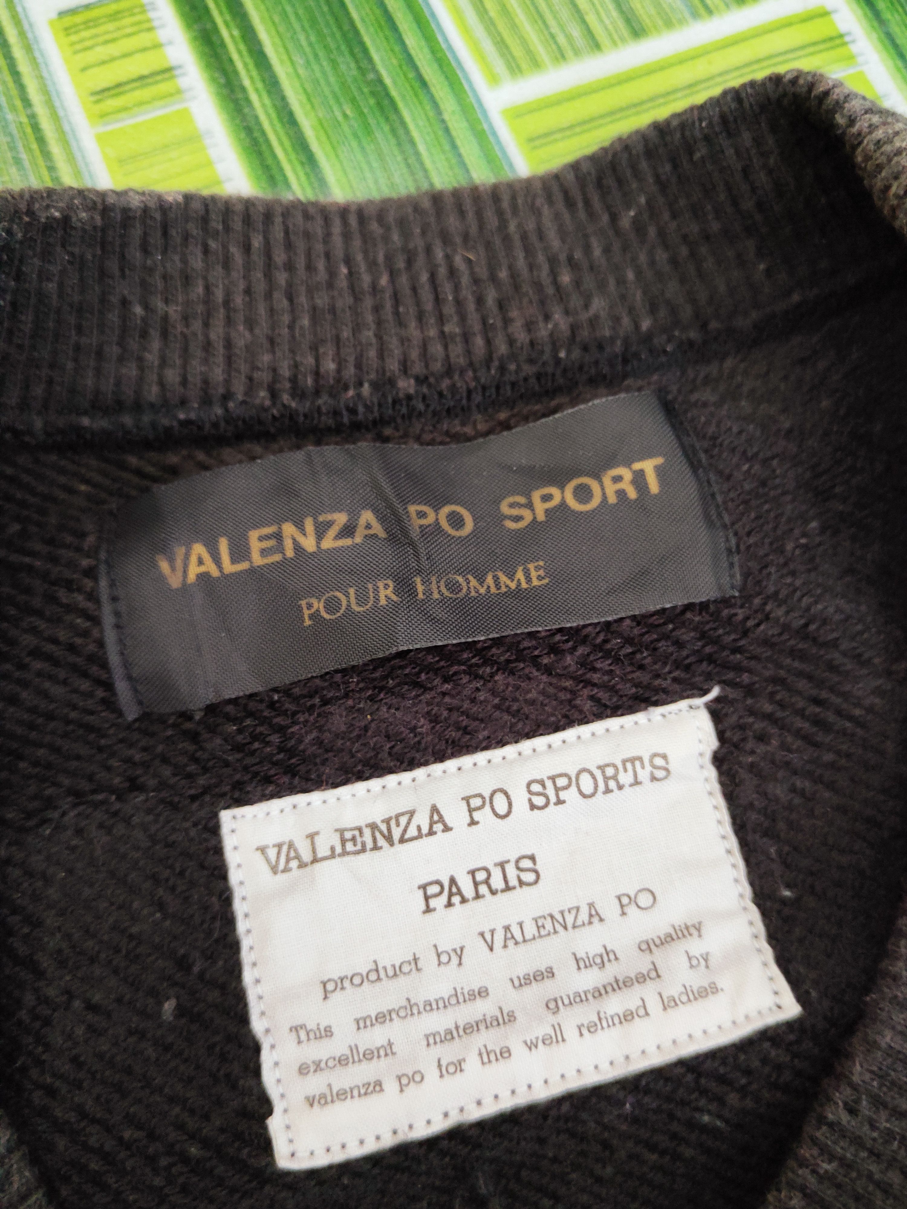 Japanese Brand × Vintage Rare 💥 ValenzaPo Black Sweatshirts Size US L / EU 52-54 / 3 - 13 Thumbnail