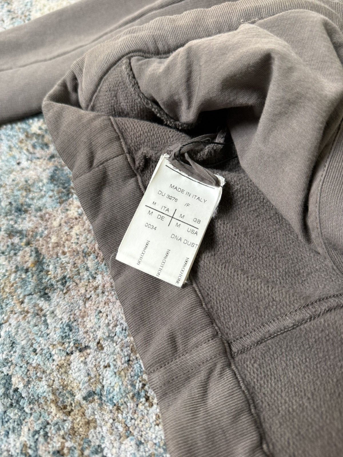 Rick Owens Rick Owens Dark Dust Asymmetrical Zip Mollino Sweatshirt Size US M / EU 48-50 / 2 - 7 Thumbnail