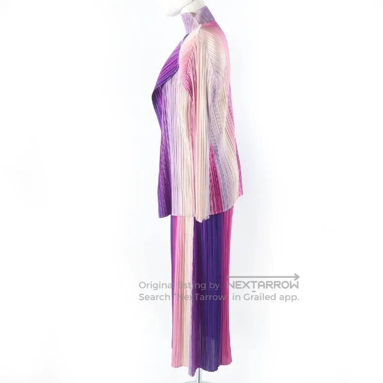 Issey Miyake Color-block Coat
