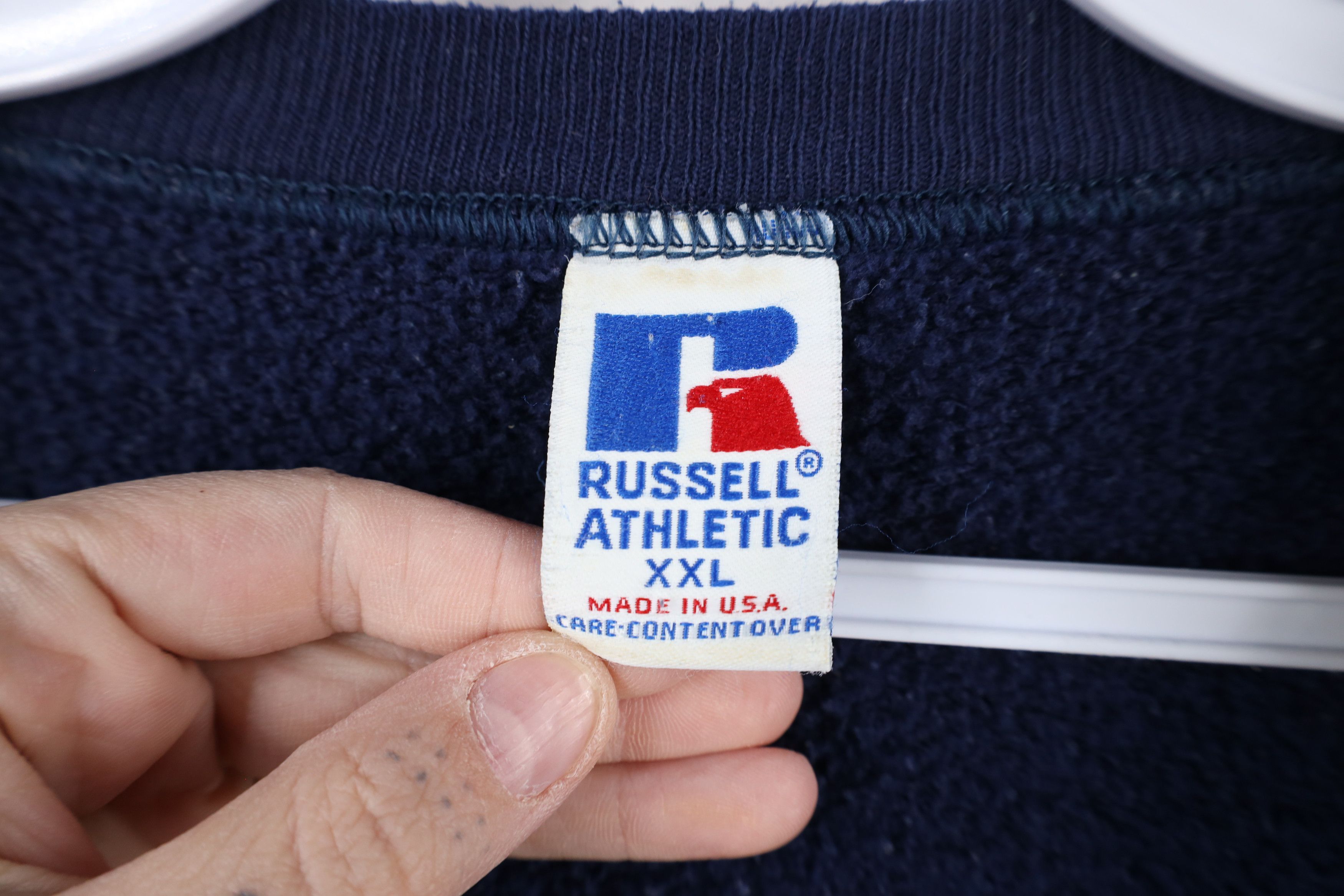 Russell Athletic × Vintage Vintage 90s Russell Athletic Valley Union Sweatshirt USA Size US XXL / EU 58 / 5 - 9 Thumbnail