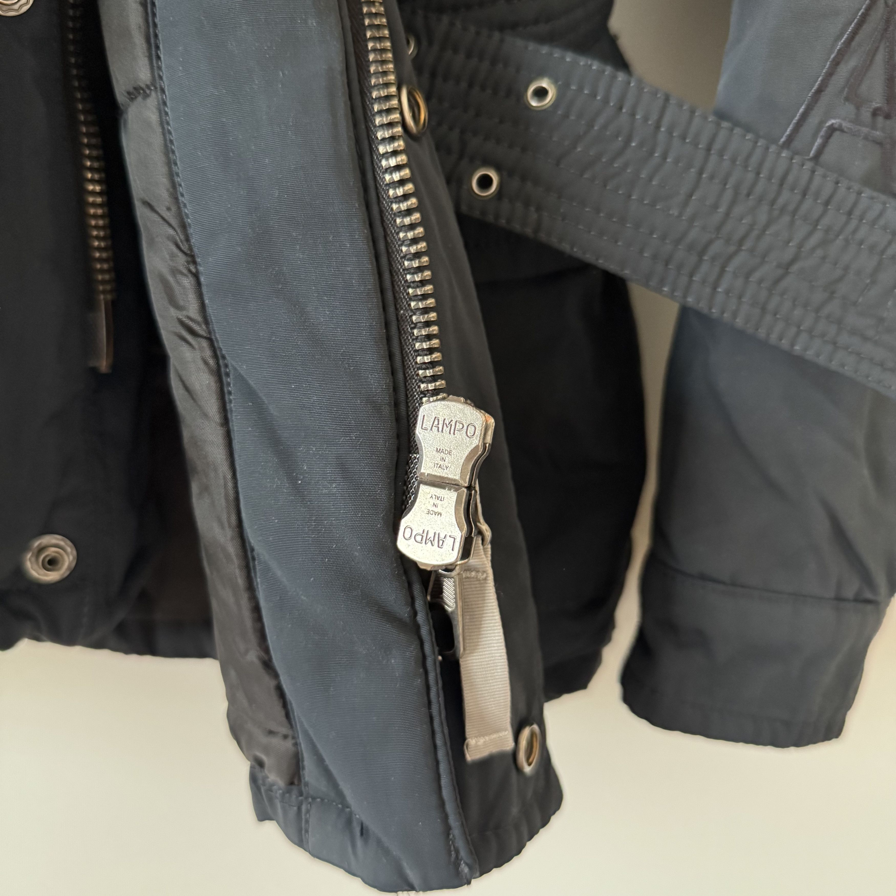Other Men's Brema Motorcycle Navy Belted Jacket Size 48 Size US M / EU 48-50 / 2 - 13 Thumbnail