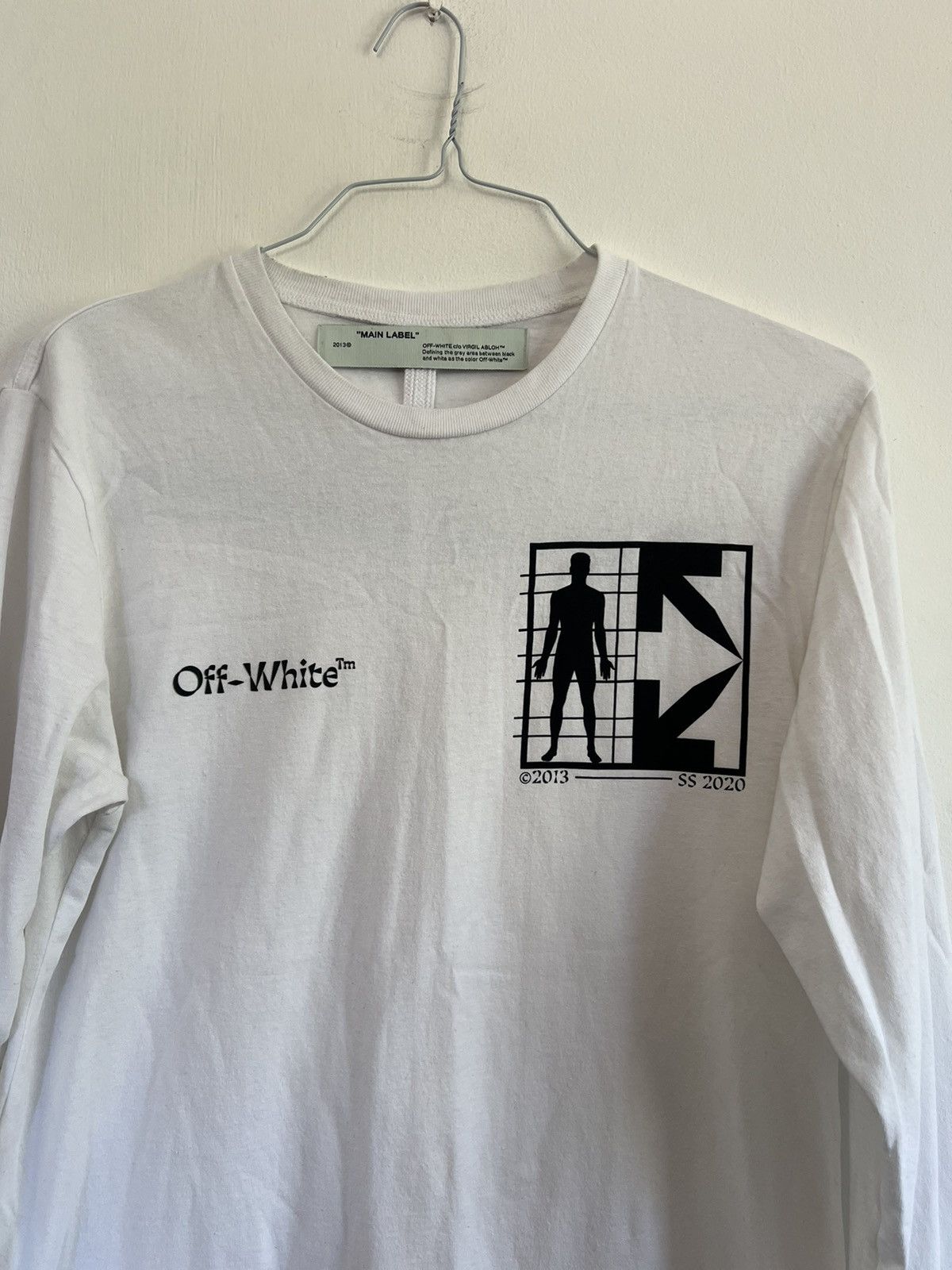 Off-White Off white Half Arrows Men Long sleeve TEe Size US M / EU 48-50 / 2 - 5 Thumbnail