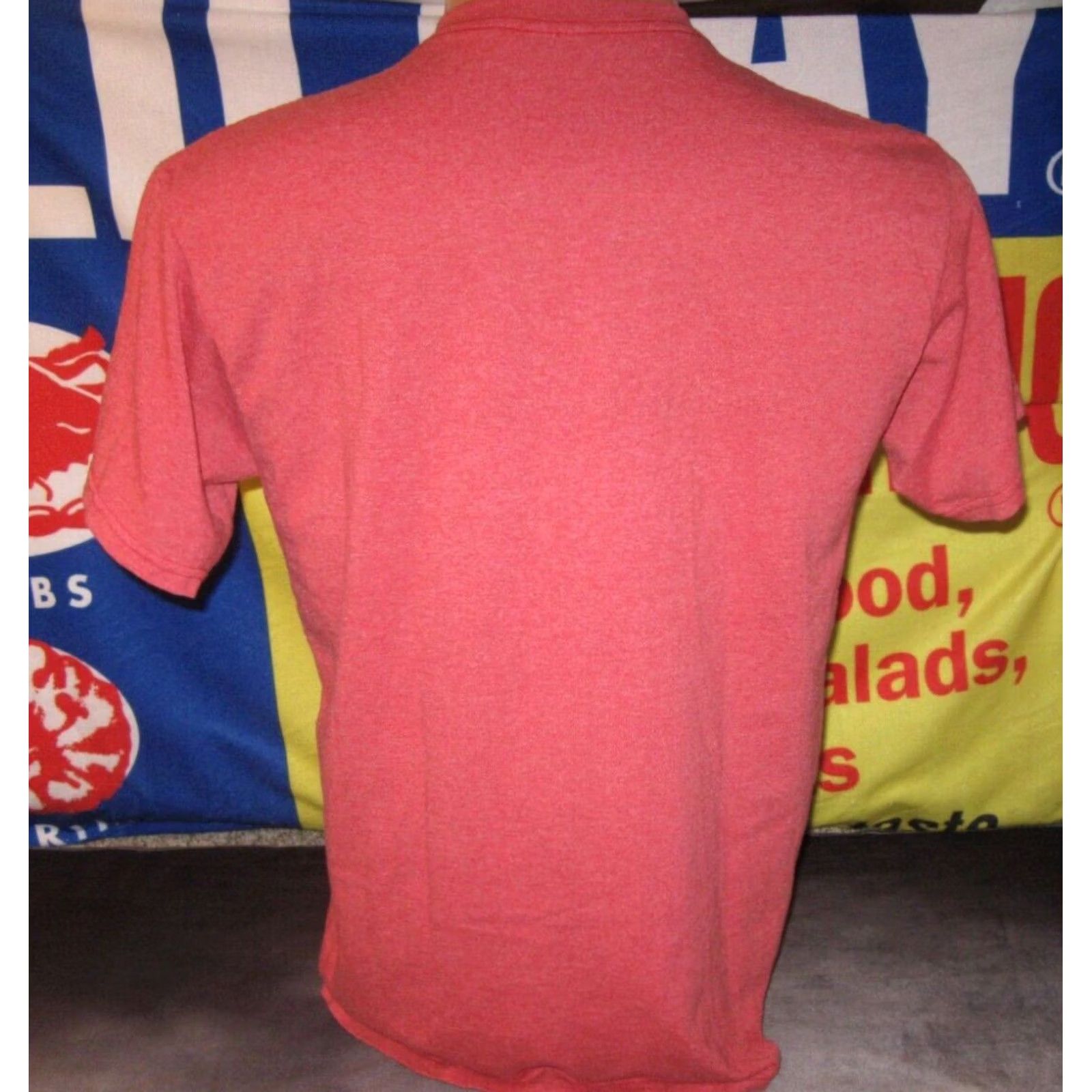 Vintage VINTAGE CAPE HENRY Lighthouse Fort Story VA T Shirt Men's Large Military VIRGINIA BEACH Red Cotton Graphic Print Short Sleeve Crew Neck 2000s Mens Size US L / EU 52-54 / 3 - 4 Thumbnail