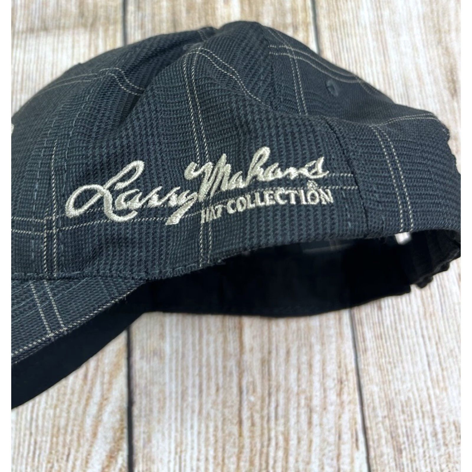 Justin Boots Milano Hat Company Justin Boots Western Wear Cap Plaid Grey Adjustable One Size Men Baseball Cap Gray Adjustable Western Size ONE SIZE - 5 Thumbnail