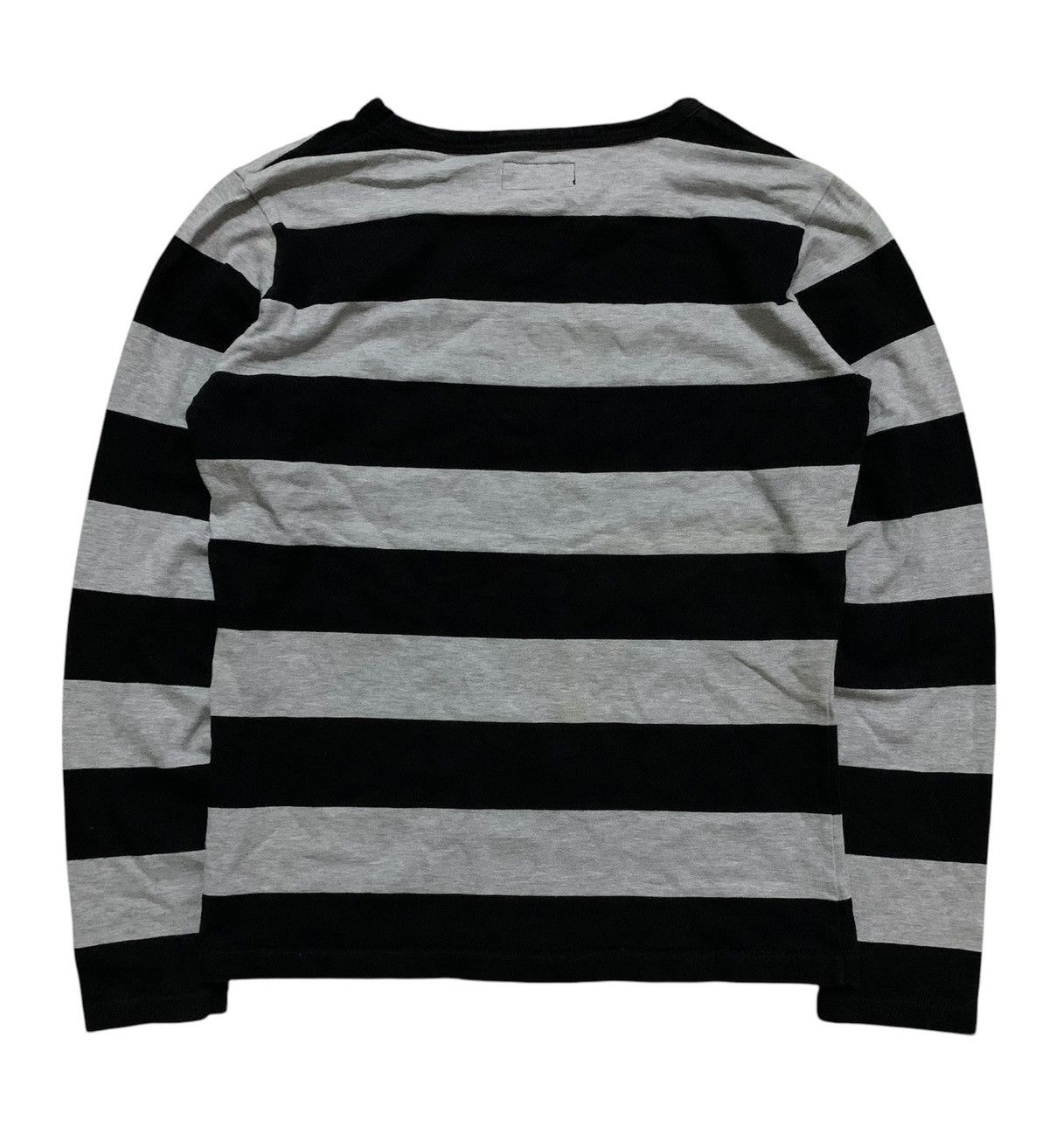 Yohji Yamamoto Vtg Agnes b Paris Stripe Shirt Size S / US 4 / IT 40 - 3 Thumbnail