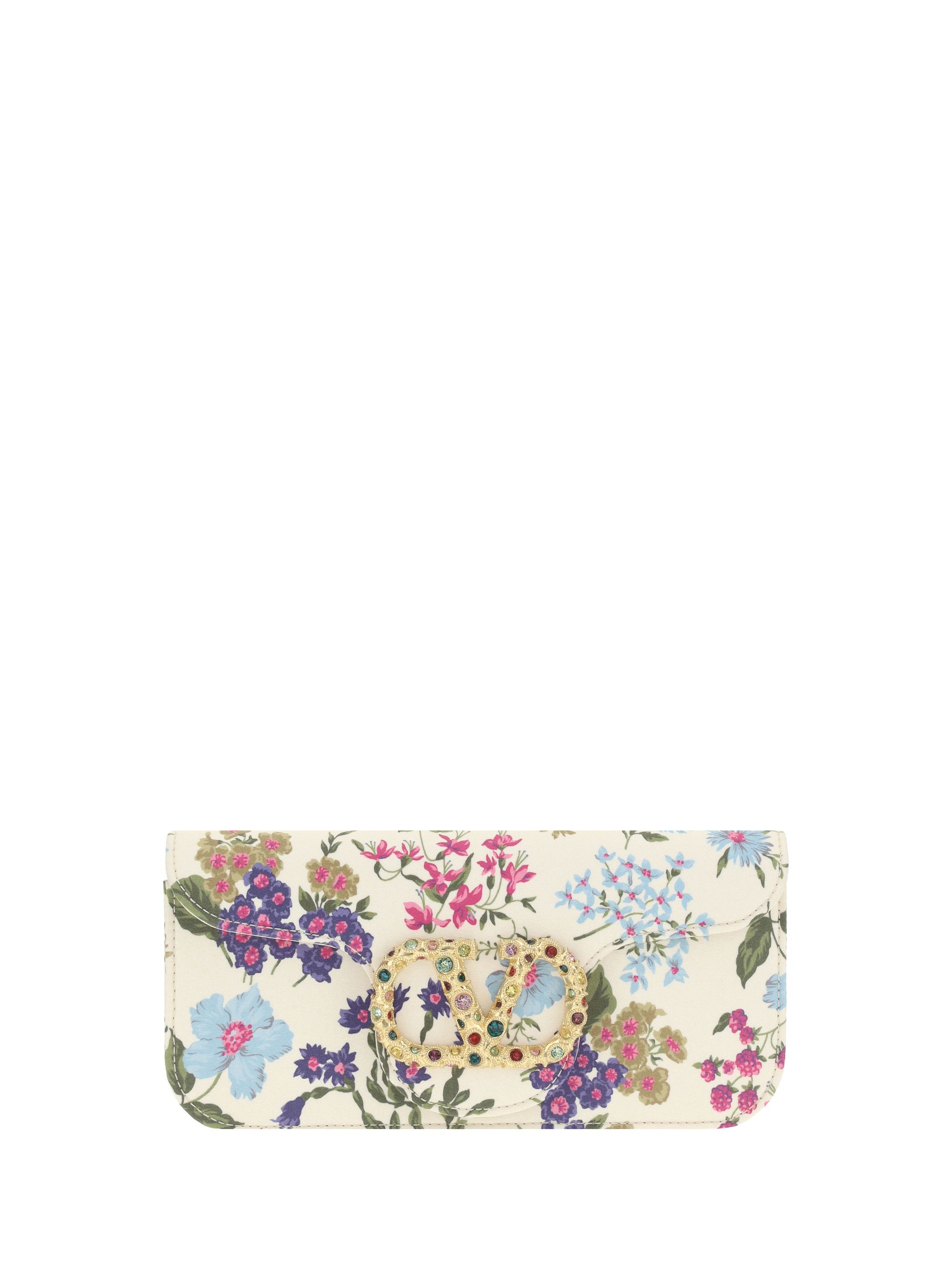 Valentino Garavani Floral Locò Shoulder Bag, Women's