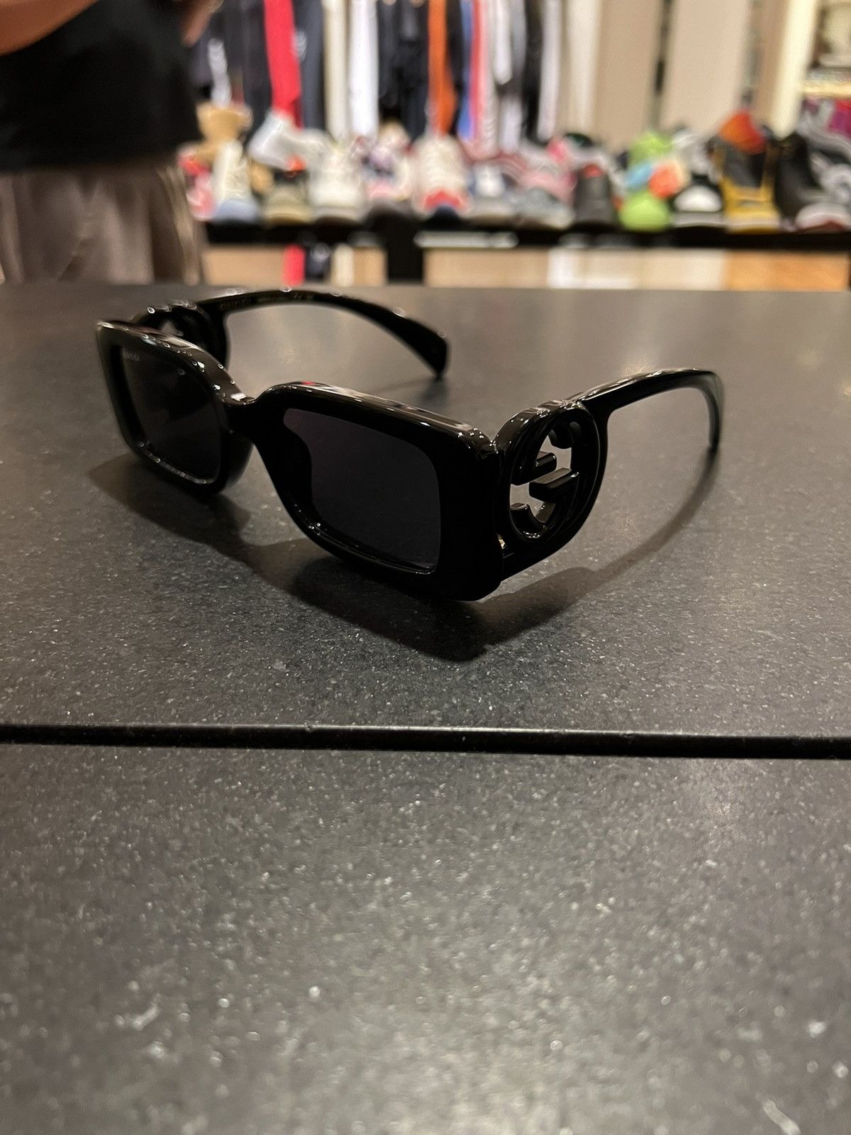 Gucci Gucci Monochrome GG sunglasses acetate black Size ONE SIZE - 1 Thumbnail