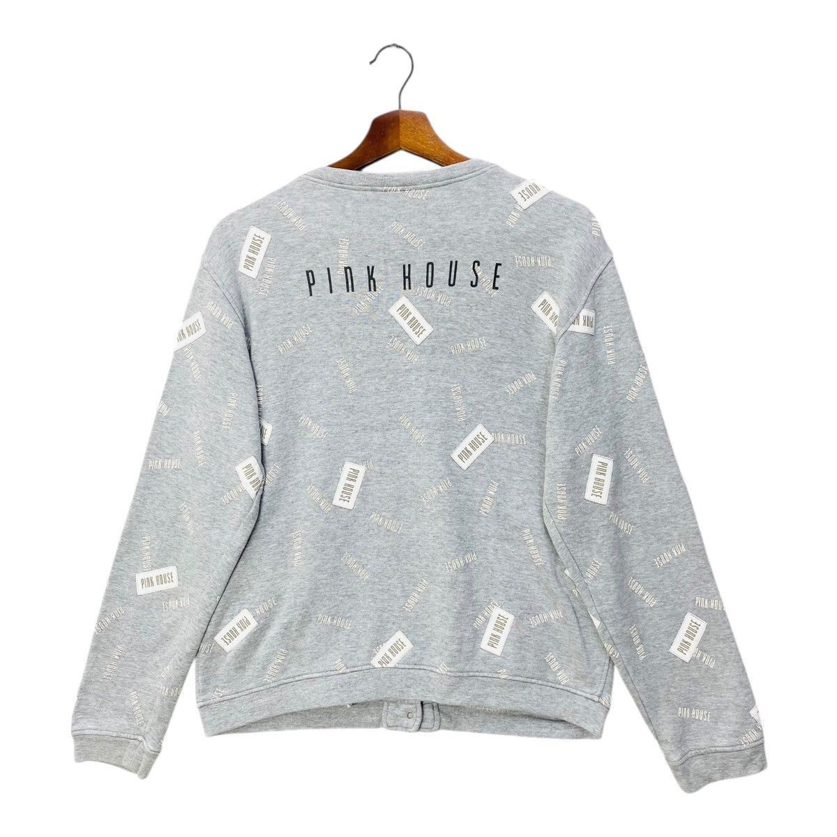 Pink House Pink House Women Sweatshirt Button Up Pocket Size Medium Size M / US 6-8 / IT 42-44 - 5 Thumbnail