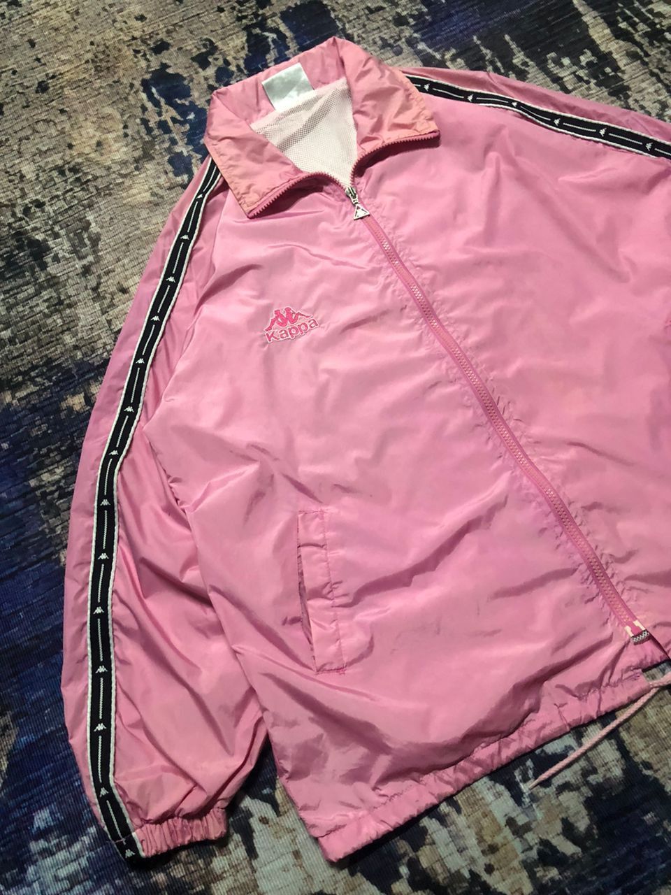 Kappa Vintage Kappa Side Tape Big Logo Windbreaker Size M / US 6-8 / IT 42-44 - 7 Thumbnail