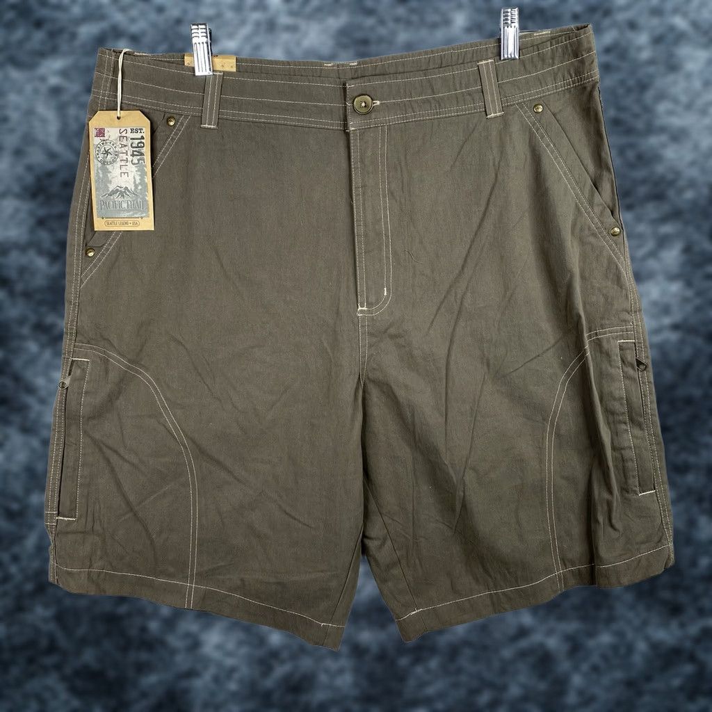 Vintage Pacific Trail Cargo Shorts Men Size 40 Hiking Outdoor Brown Quick Dry NWT Size US 40 / EU 56 - 1 Thumbnail