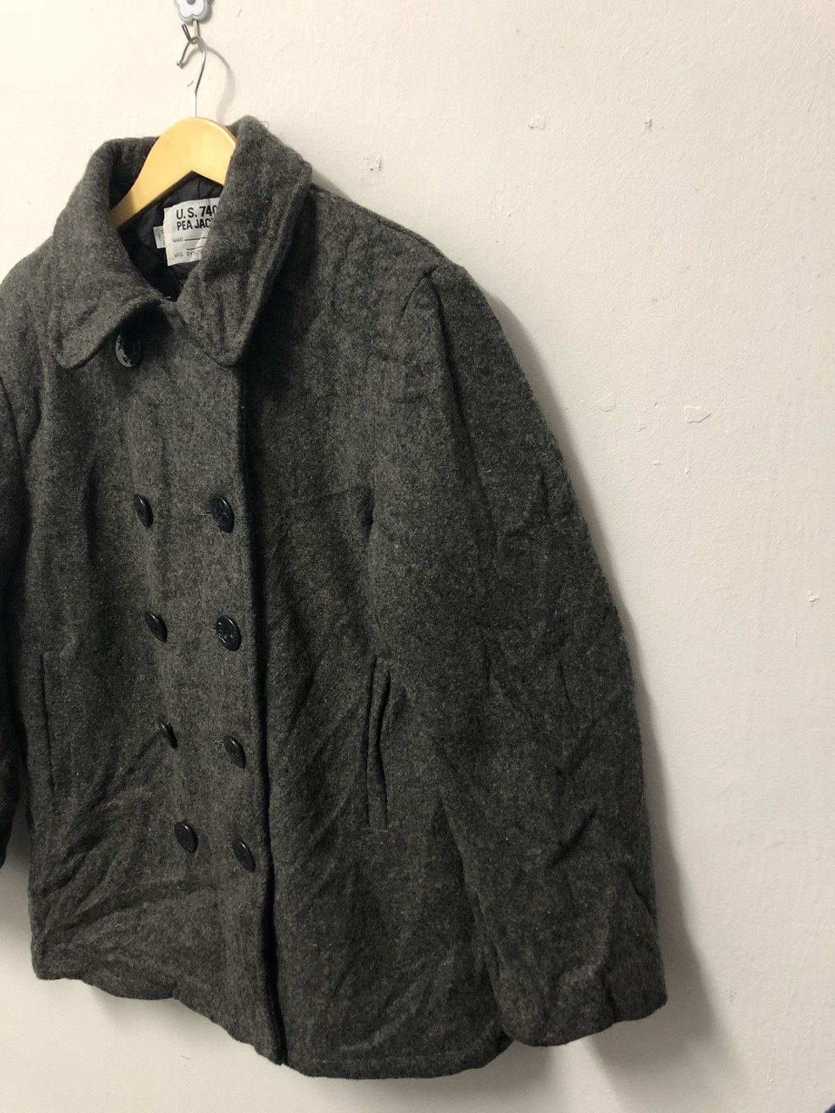 Schott × Vintage Vintage Schott Pea Coat Jacket Size US M / EU 48-50 / 2 - 5 Thumbnail