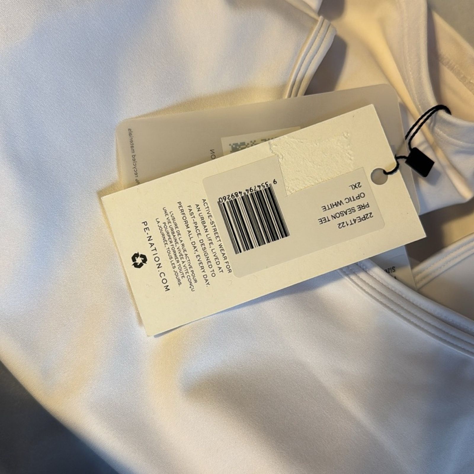 P.E Nation P.E Nation Cropped cutout printed stretch-jersey top XXL Size XXL / US 16-18 / IT 52-54 - 6 Thumbnail