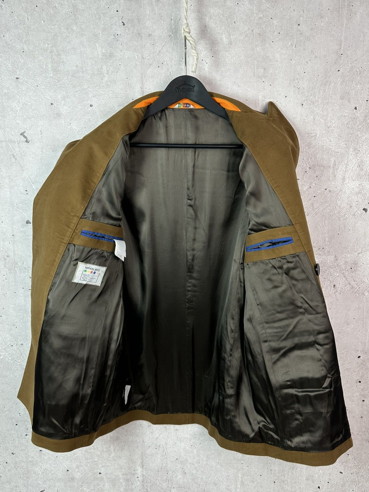 Other NWT Manuel Ritz Double Breasted Cotton Mustard Men’s Coat Size US M / EU 48-50 / 2 - 12 Thumbnail