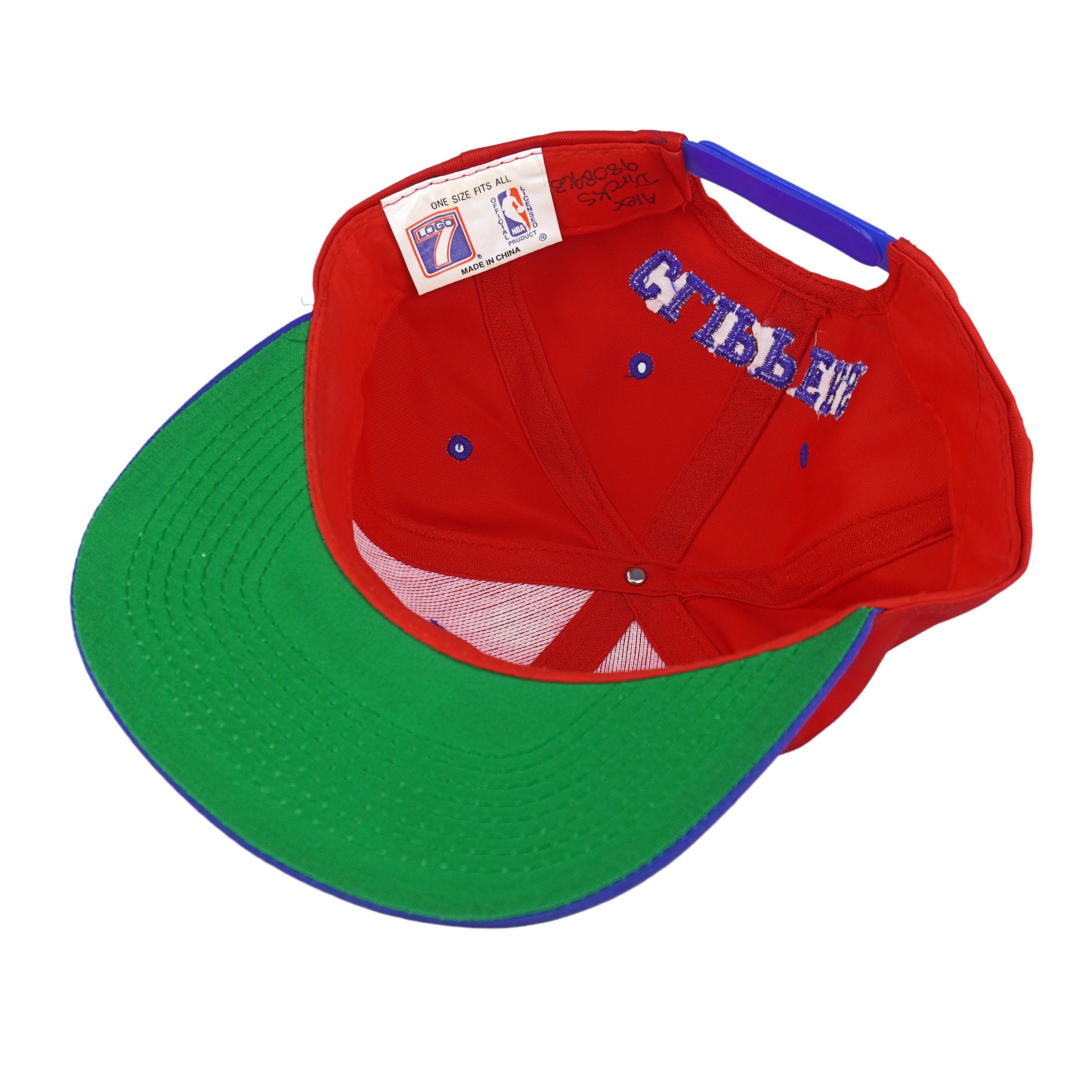 Logo 7 NBA - Los Angeles Clippers Snapback Hat 1990s Size ONE SIZE - 4 Thumbnail