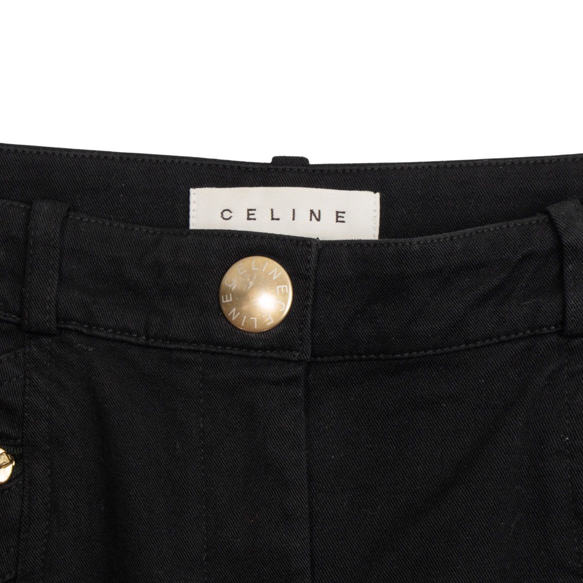 Celine Celine Pencil Mid Thigh Skirt Size 26" / US 2 / IT 38 - 3 Thumbnail