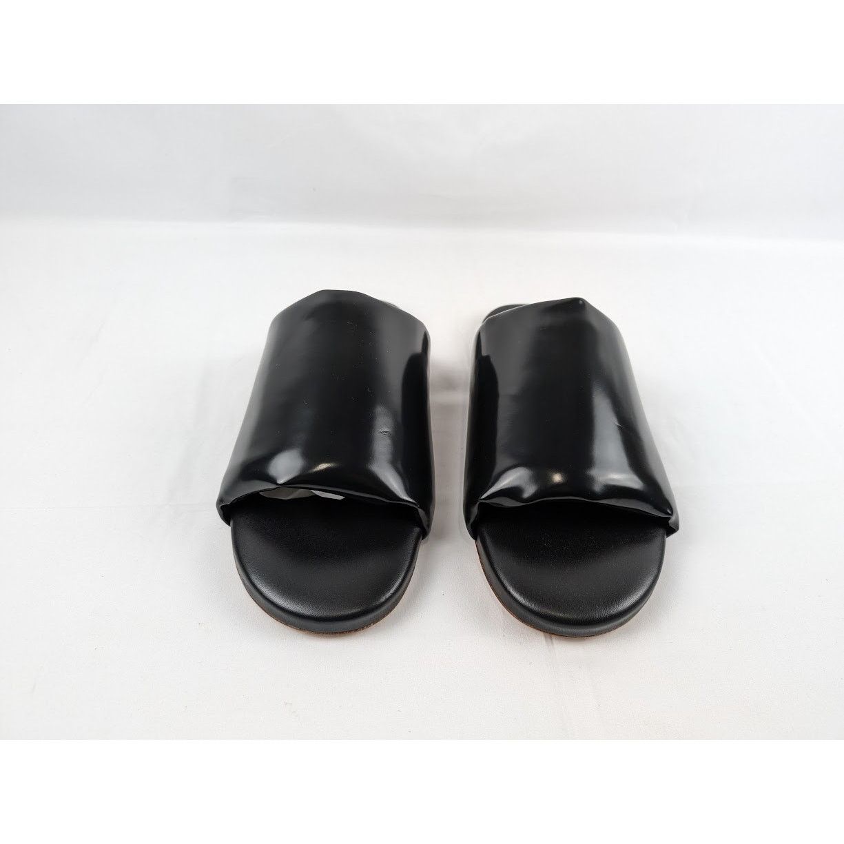 Bottega Veneta o1rshd1 Q:3 / Sandal Leather Latex in Black Size US 11 / EU 44 - 14 Thumbnail