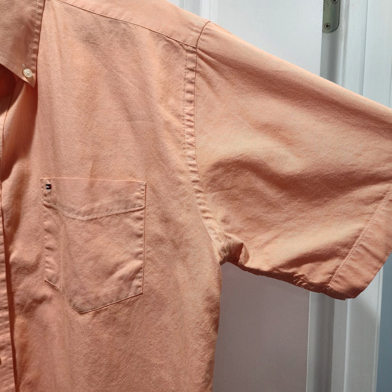 Tommy Hilfiger Tommy Hilfiger Salmon Button Casual Shirt L Size US L / EU 52-54 / 3 - 7 Thumbnail