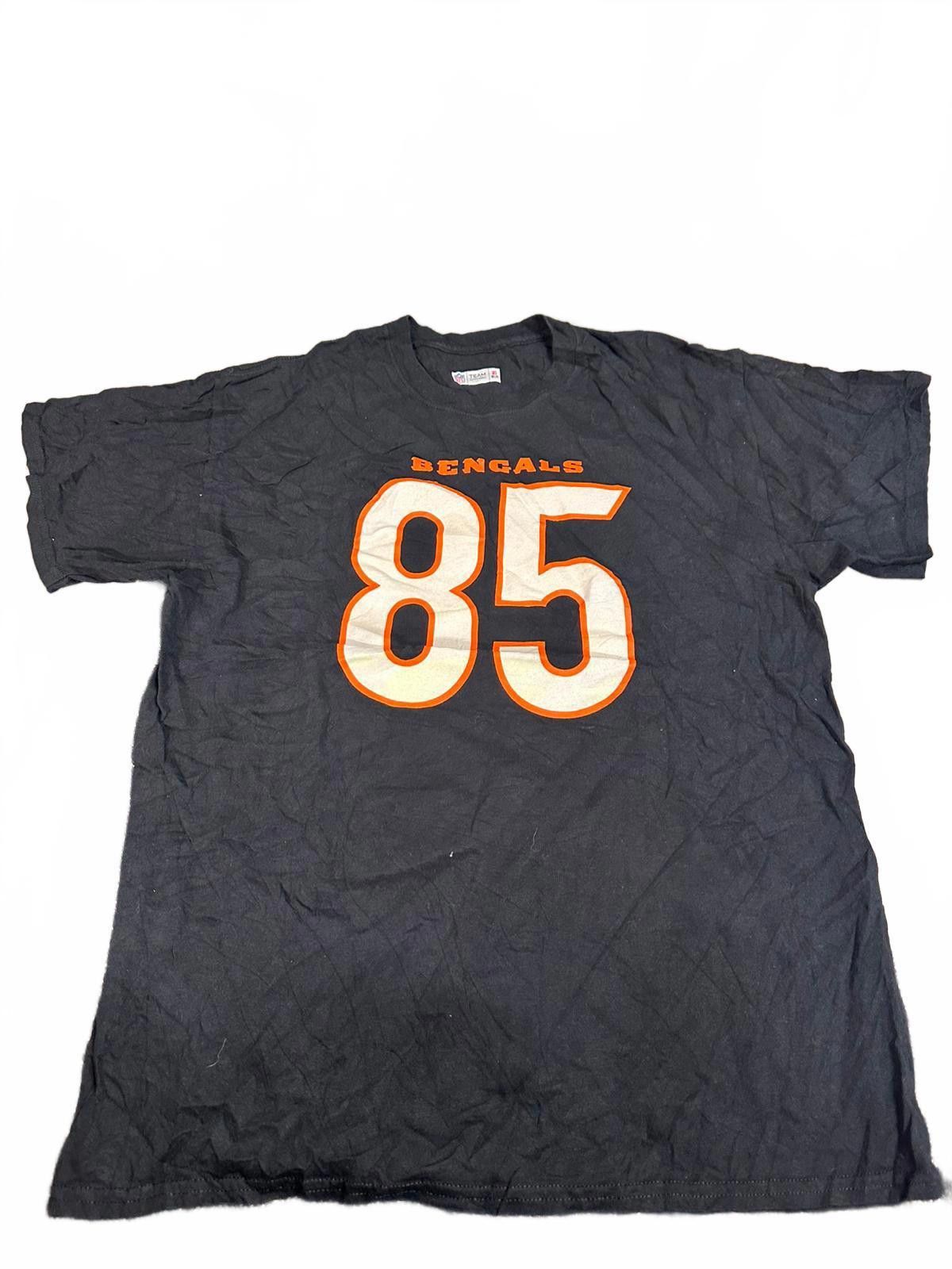Designer Cincinnati Bengals Tee - Higgins 85 - Vintage NFL Shirt Size US L / EU 52-54 / 3 - 1 Thumbnail