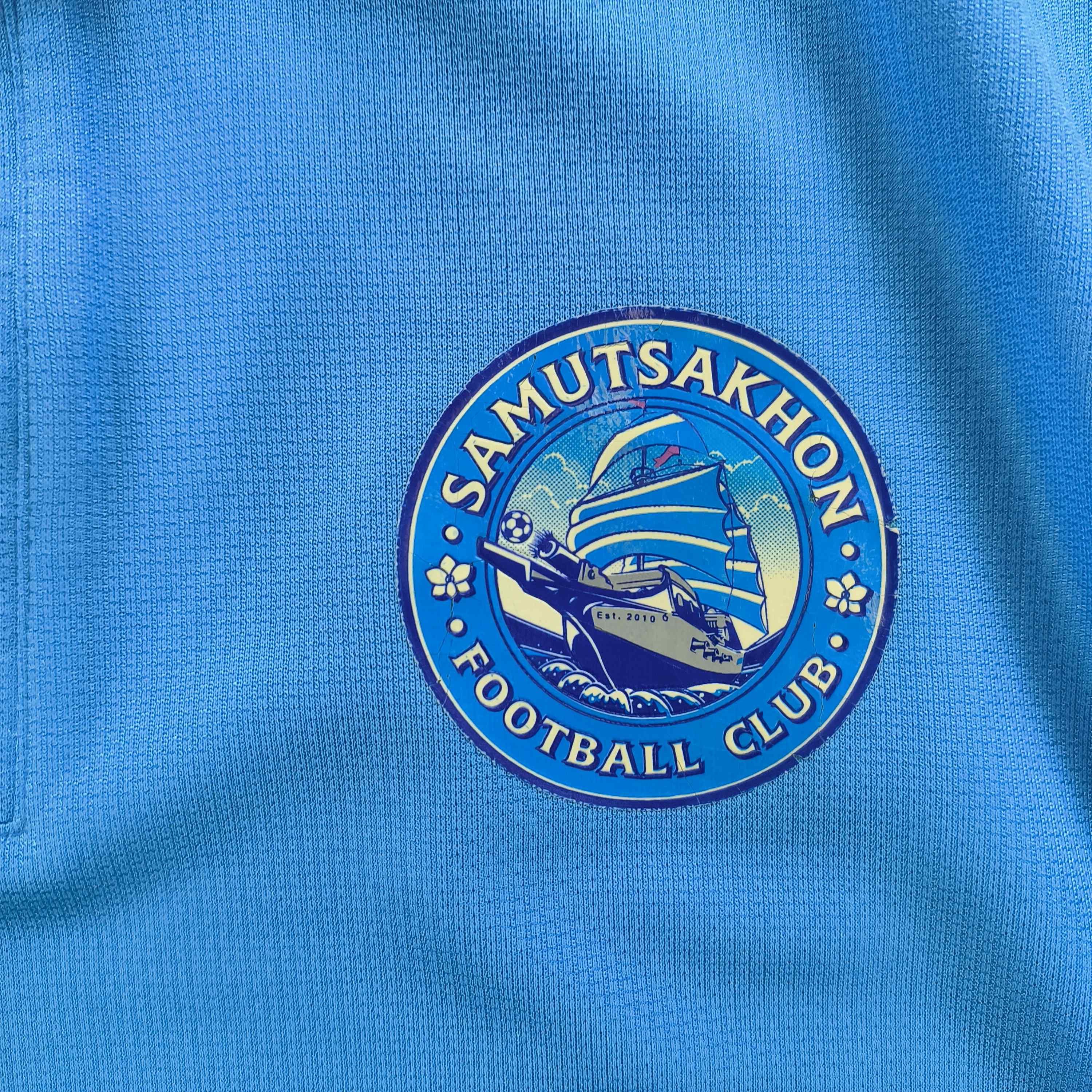 Other Samut Sakhon FC home Nutthapong Chuekamut football jersey L Size US L / EU 52-54 / 3 - 4 Thumbnail