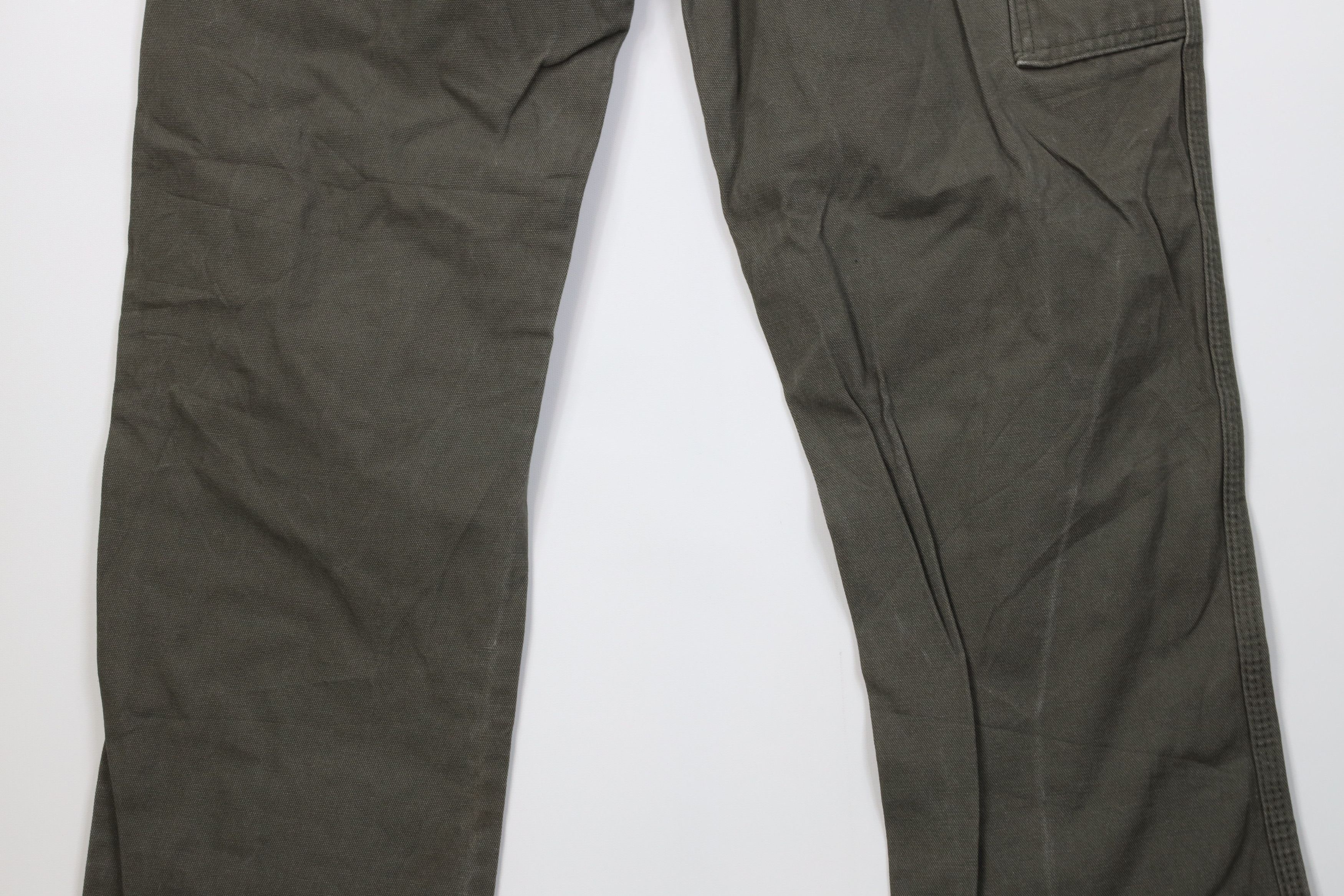 Dickies Vintage Y2K Dickies Canvas Wide Leg Dungaree Pants Green Size US 36 / EU 52 - 12 Thumbnail